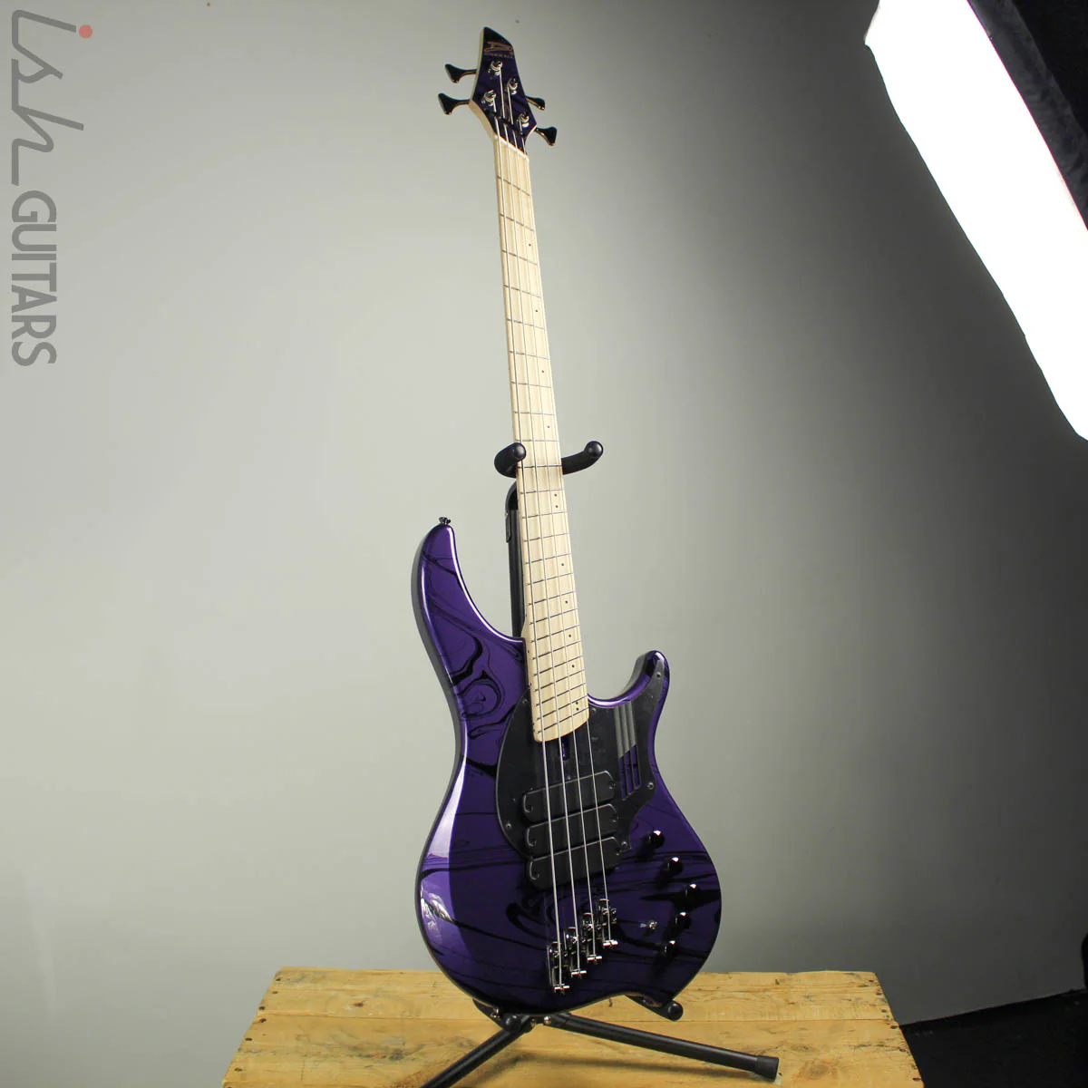 2019 Dingwall NG3 4 String Bass Purple Swirl - Image 2