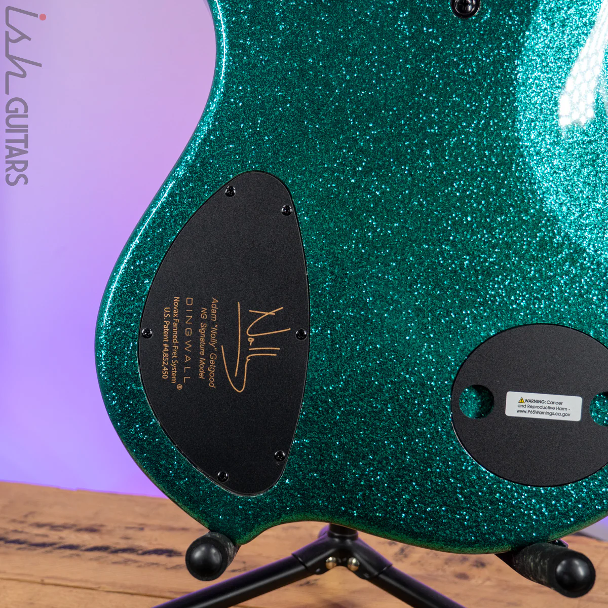 Dingwall NG-3 5-String Gloss Aquamarine Metalflake - Image 10