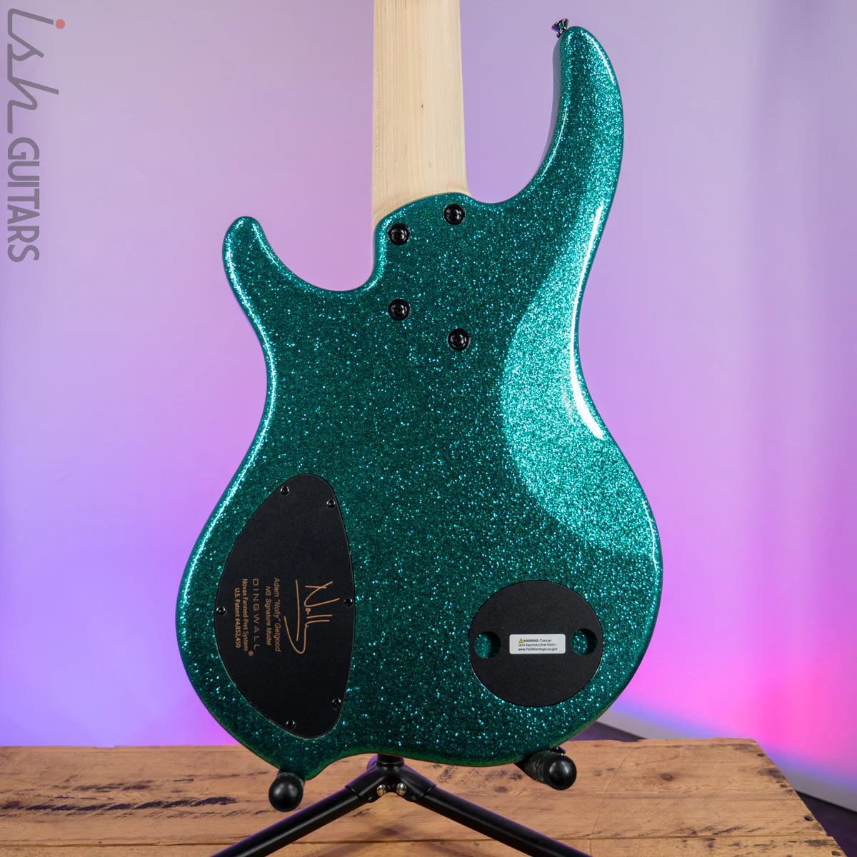 Dingwall NG-3 5-String Gloss Aquamarine Metalflake - Image 9