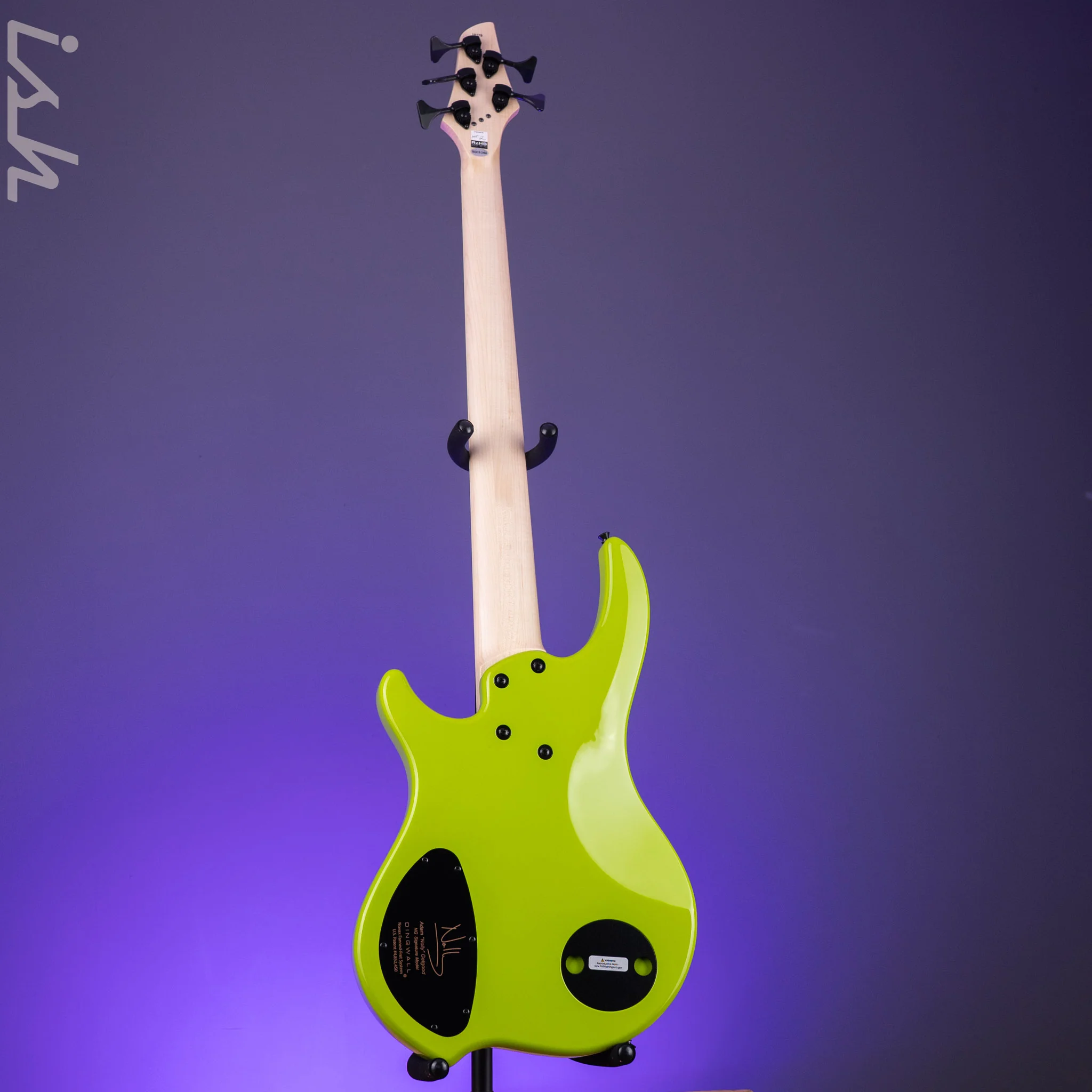 Dingwall NG3 5-String Bass Ferrari Green - Image 7