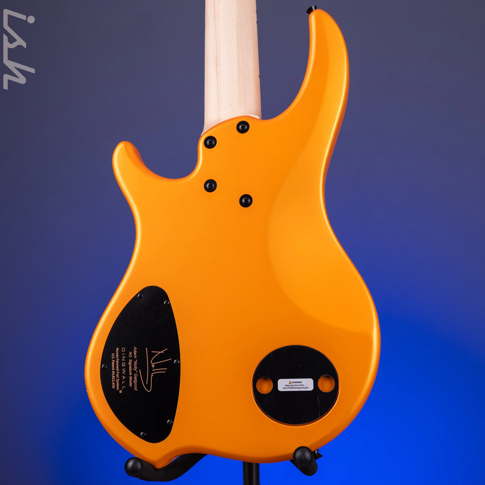 Dingwall NG3 5-String Bass Lamborghini Orange Matte - Image 9