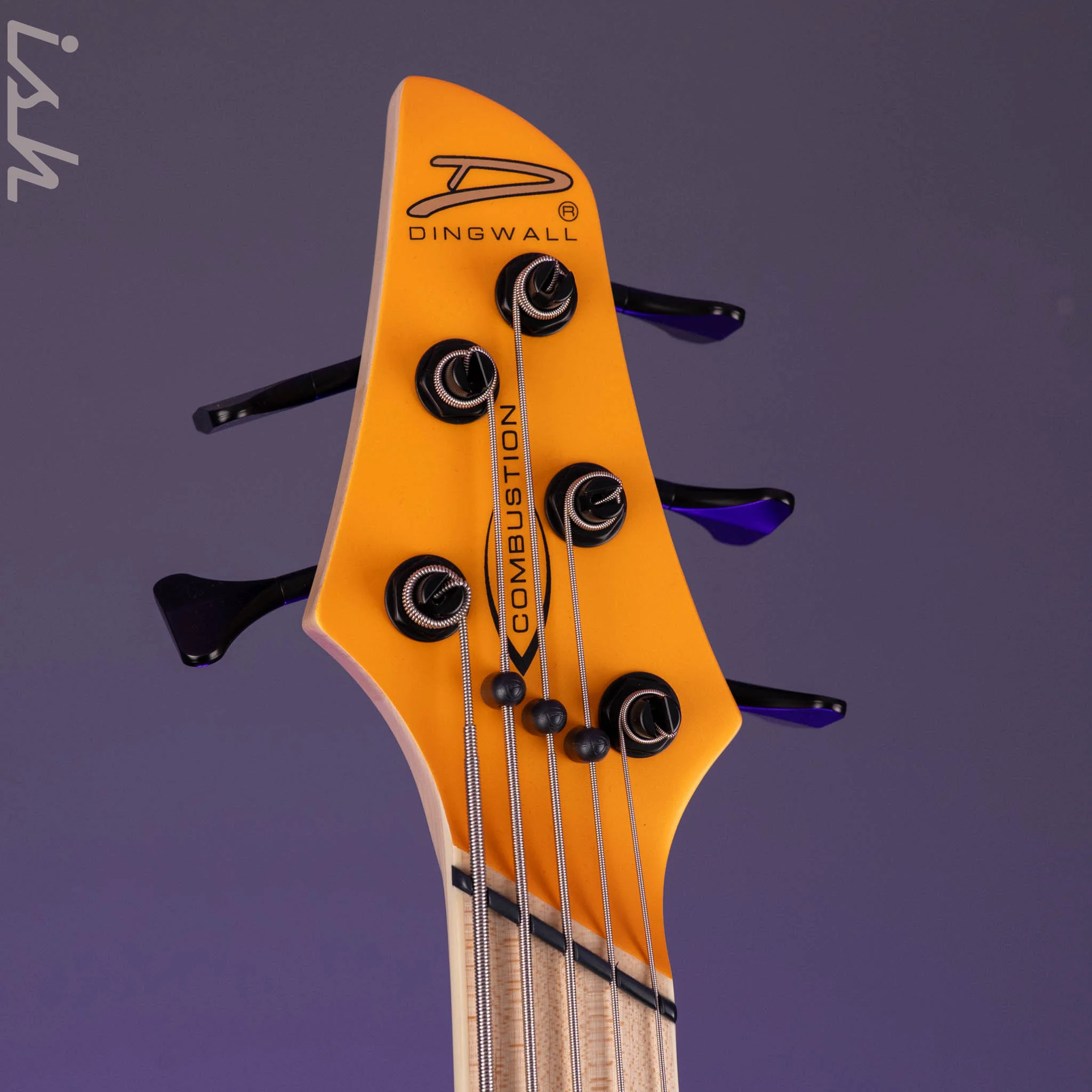 Dingwall NG3 5-String Bass Lamborghini Matte Orange NAMM Display - Image 7