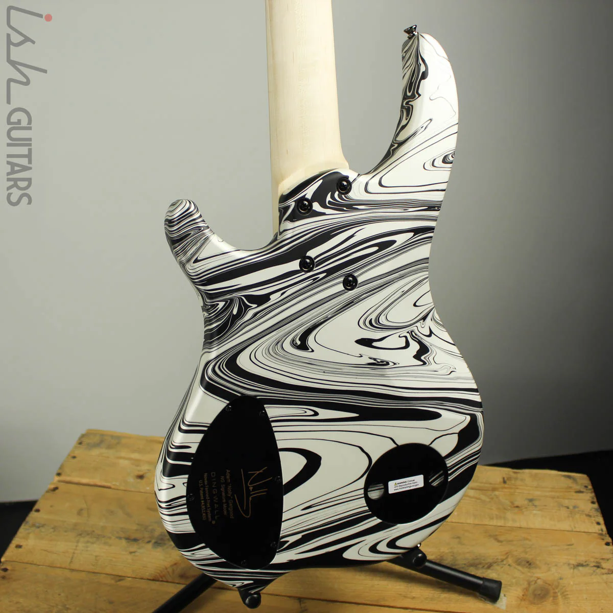Dingwall NG3 5-String Ducati White Swirl Maple Fretboard B-Stock - Image 7