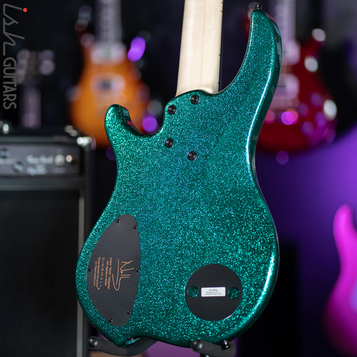 Dingwall NG-3 5-String Gloss Metalflake Aquamarine - Image 10