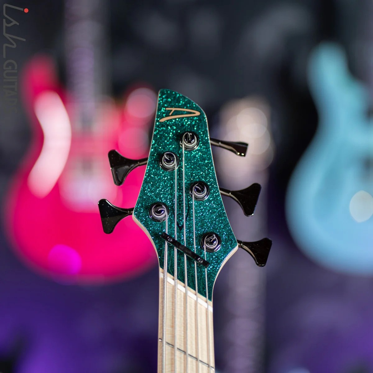Dingwall NG-3 5-String Gloss Metalflake Aquamarine - Image 7