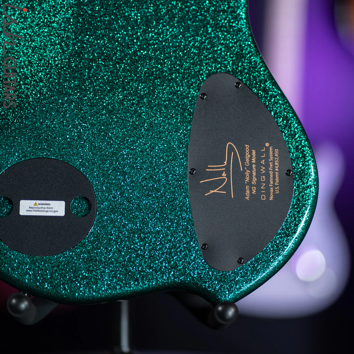 Dingwall Left Handed NG-3 5-String Gloss Metalflake Aquamarine - Image 12