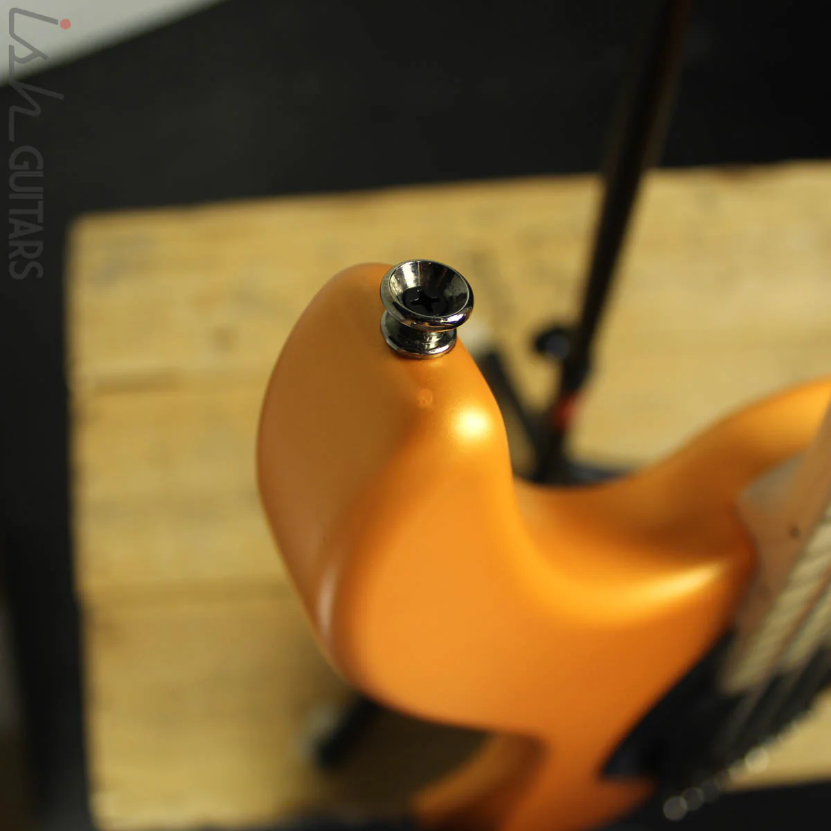 Dingwall NG3 5-String Lamborghini Matte Pearl Orange Swirl B-Stock - Image 7