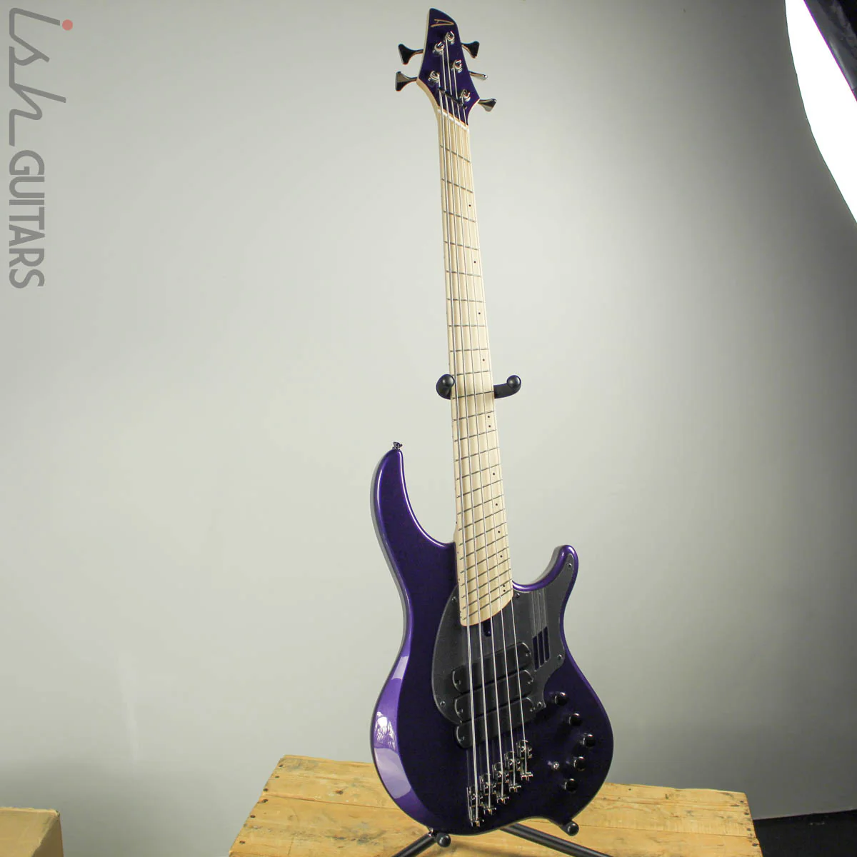 Dingwall NG3 5-String Purple Metallic Maple Fretboard - Image 2
