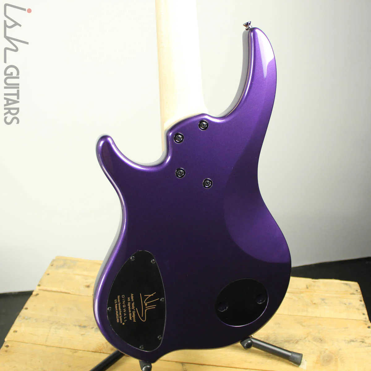 Dingwall NG3 5-String Purple Metallic Maple Fretboard - Image 7
