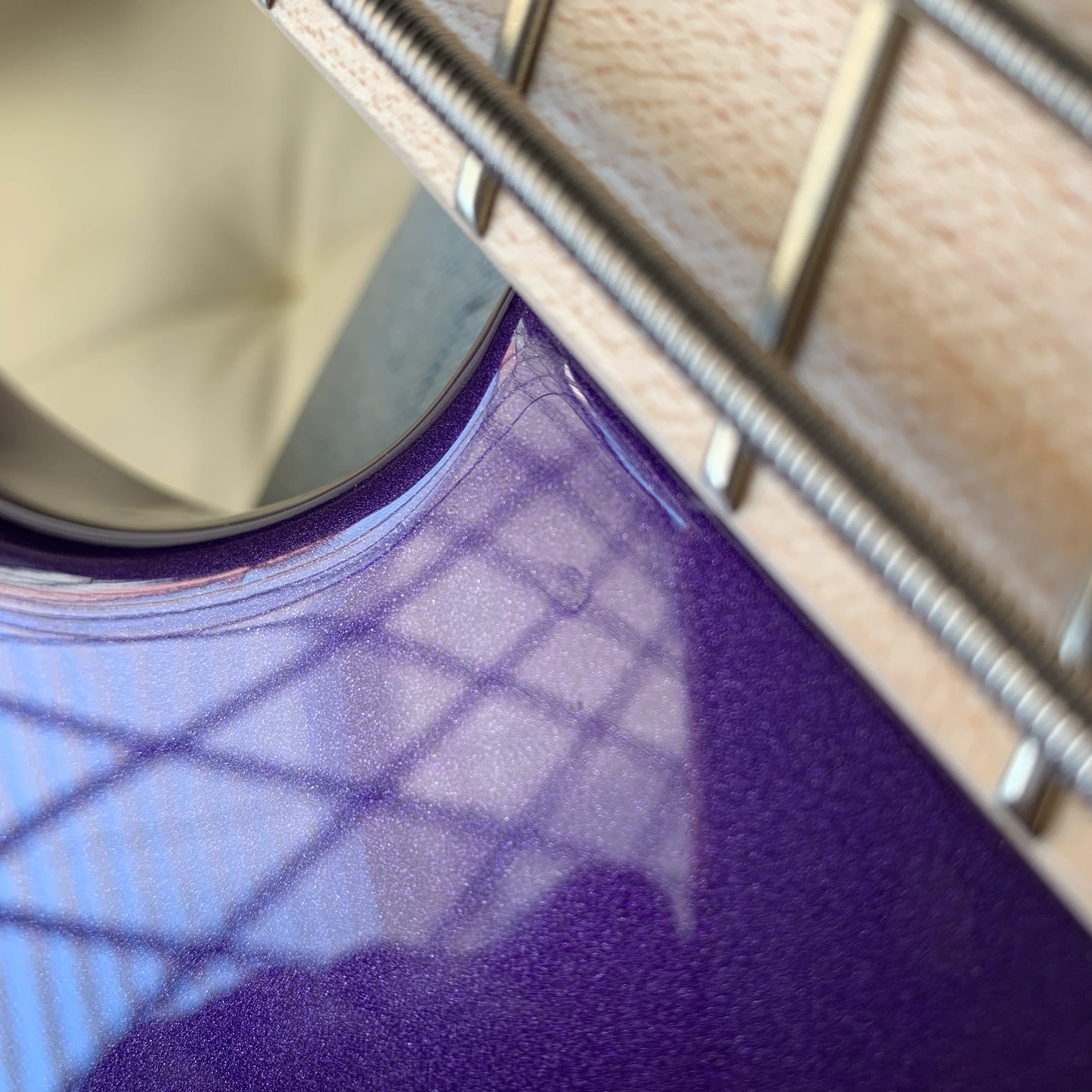 Dingwall NG3 5-String Purple Metallic Maple Fretboard B-Stock - Image 14
