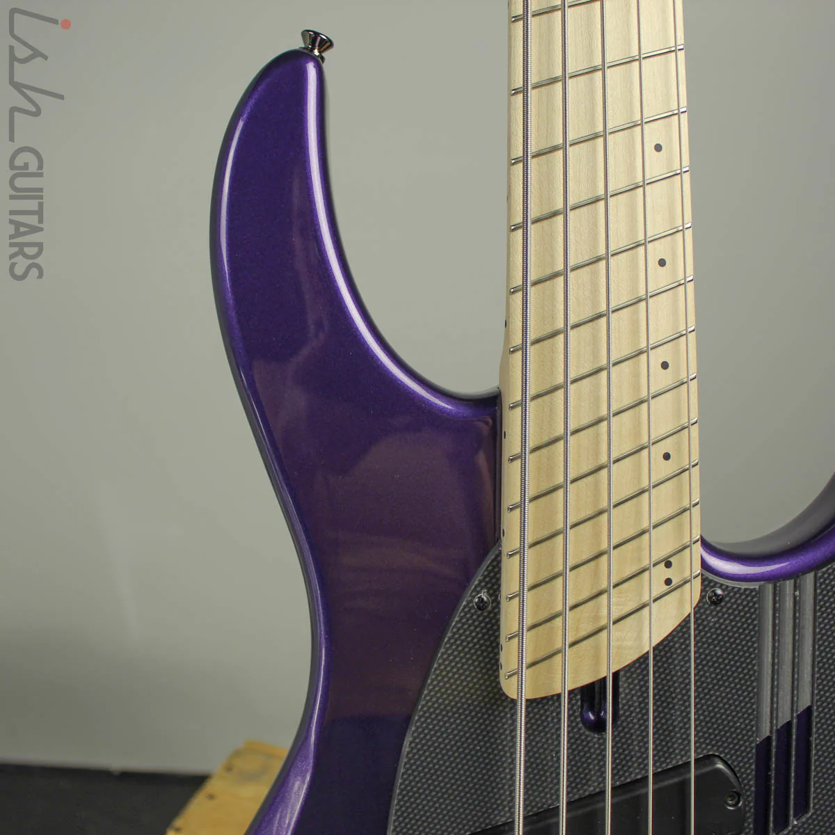 Dingwall NG3 5-String Purple Metallic Maple Fretboard B-Stock - Image 4