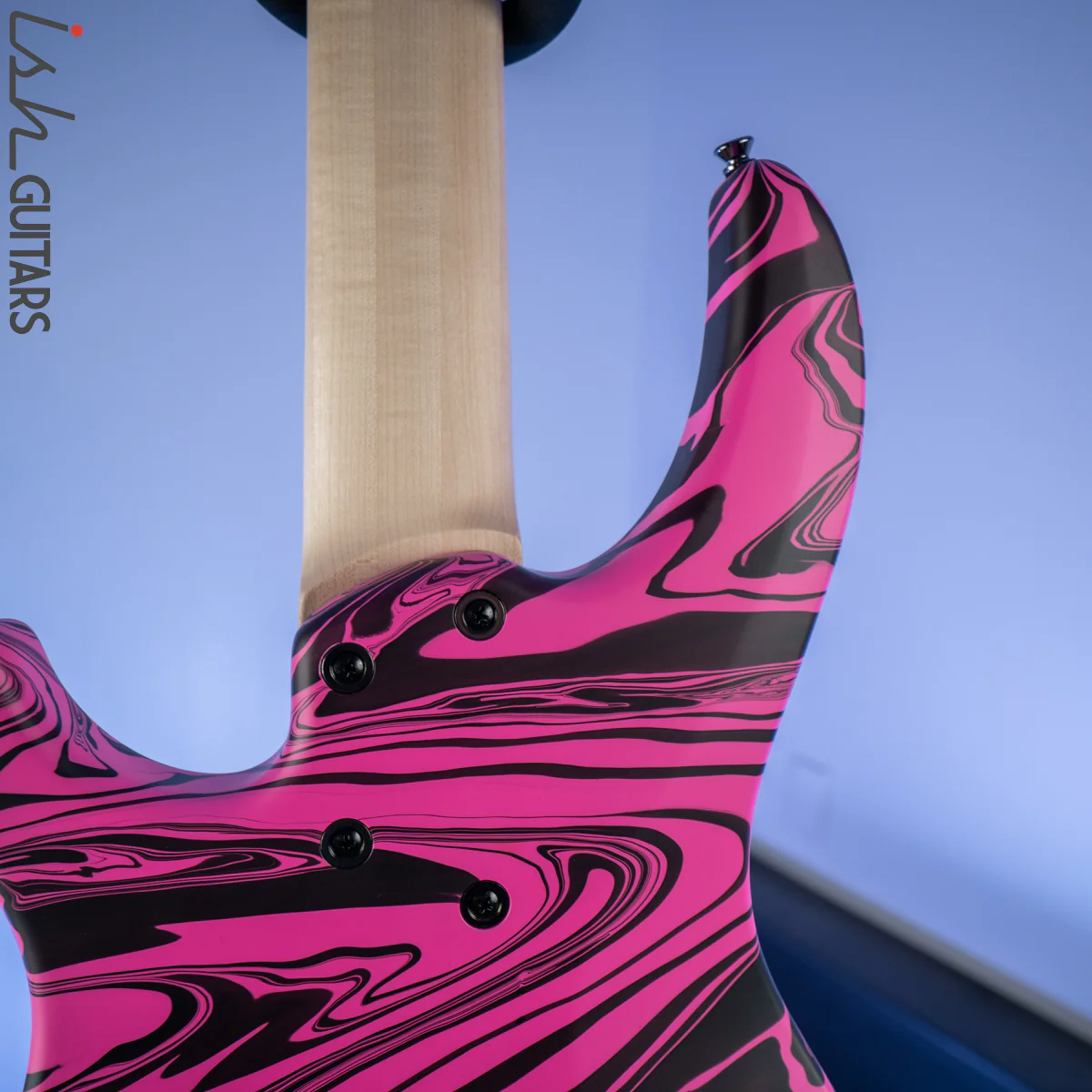 Dingwall NG-3 Matte Pink Swirl 5-String Bass - Image 9