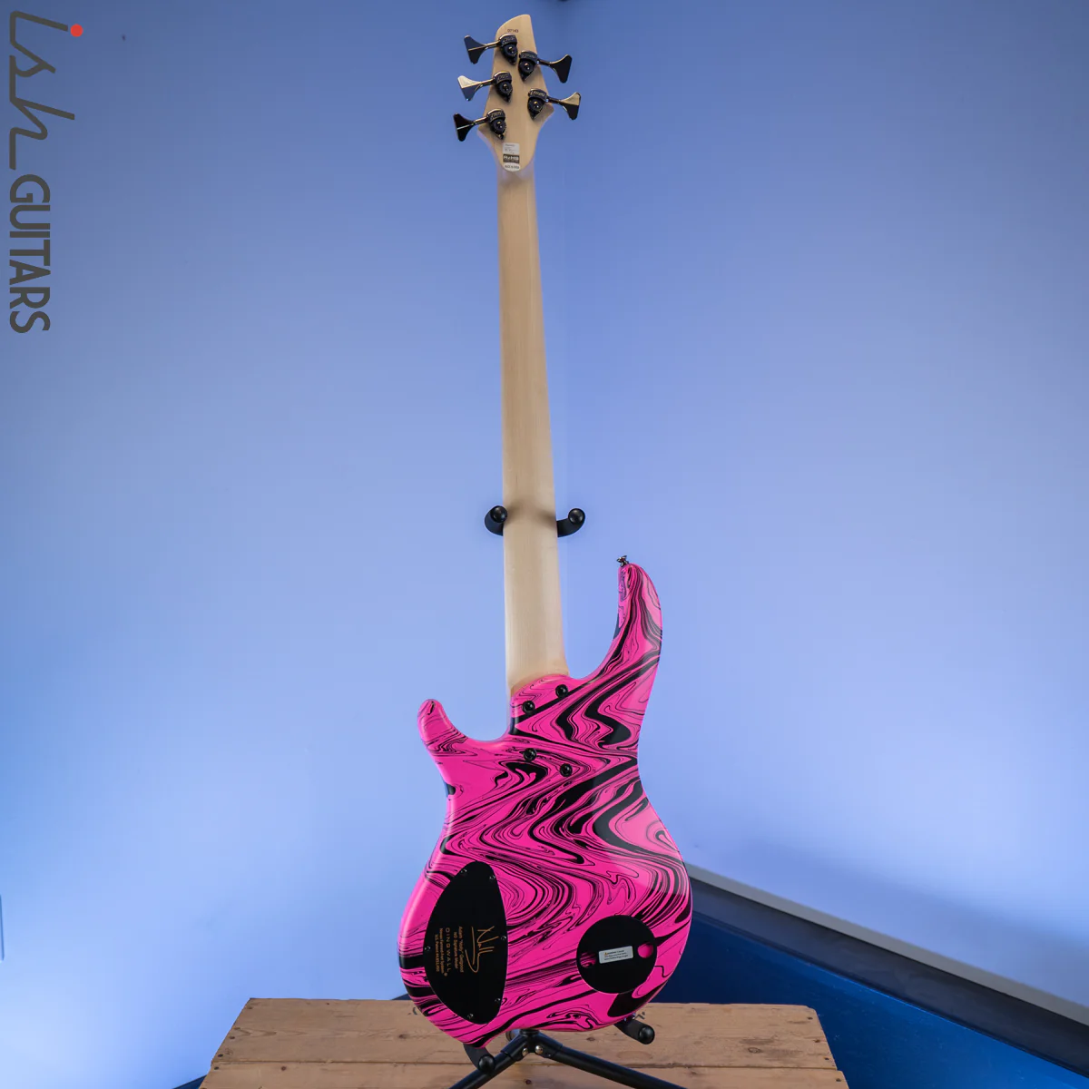 Dingwall NG-3 Matte Pink Swirl 5-String Bass - Image 7