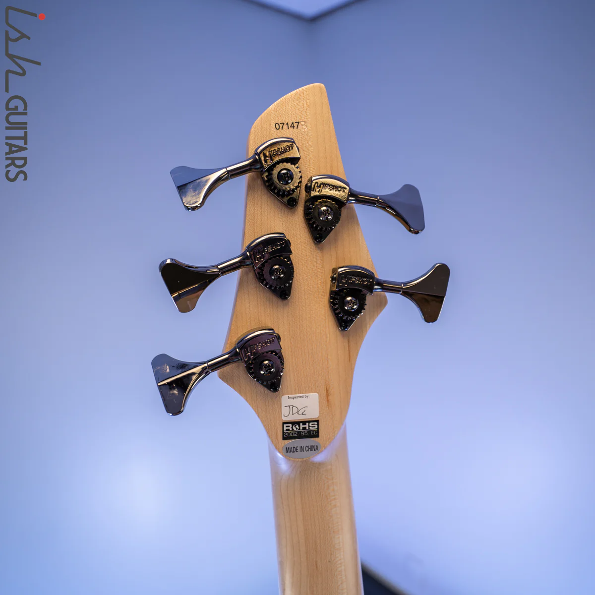 Dingwall NG-3 Matte Pink Swirl 5-String Bass B-Stock - Image 11