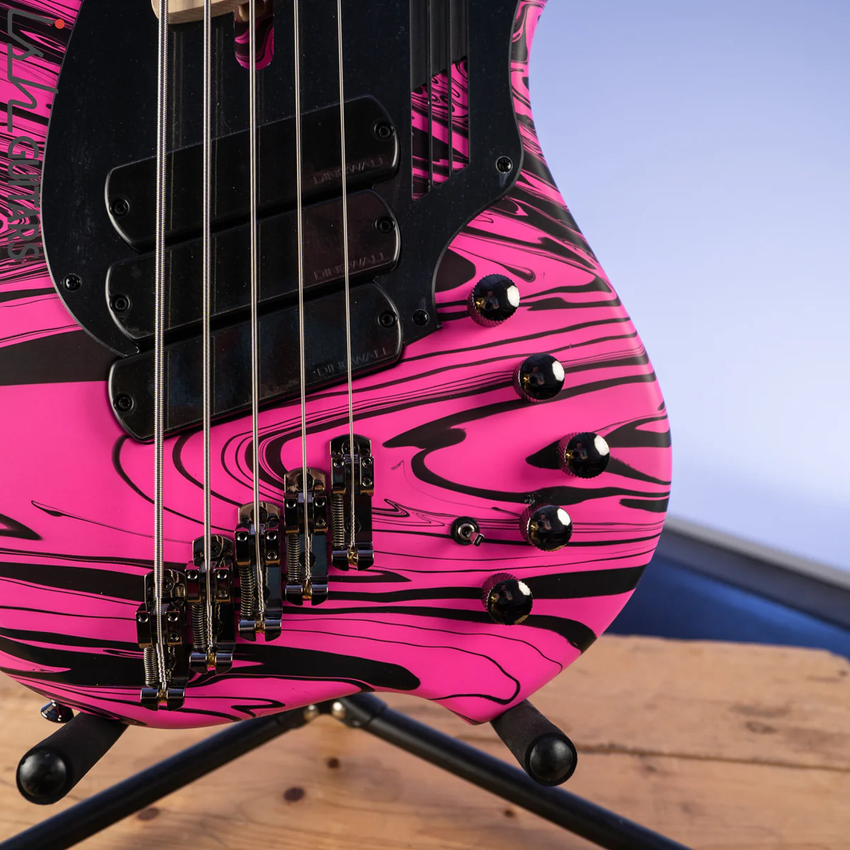 Dingwall NG-3 Matte Pink Swirl 5-String Bass B-Stock - Image 4