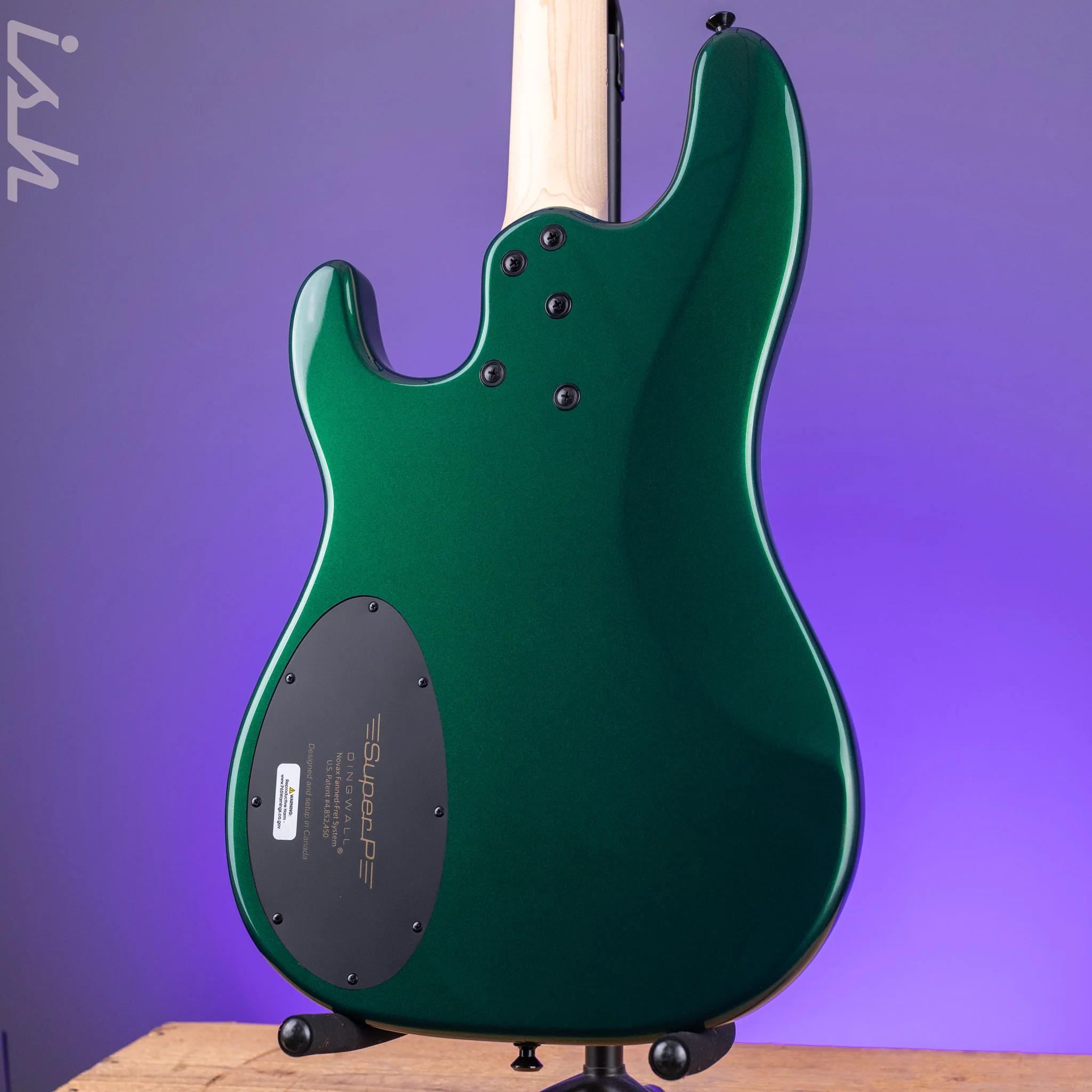 Dingwall SP1 4-String Bass Dark Candy Green - Image 8