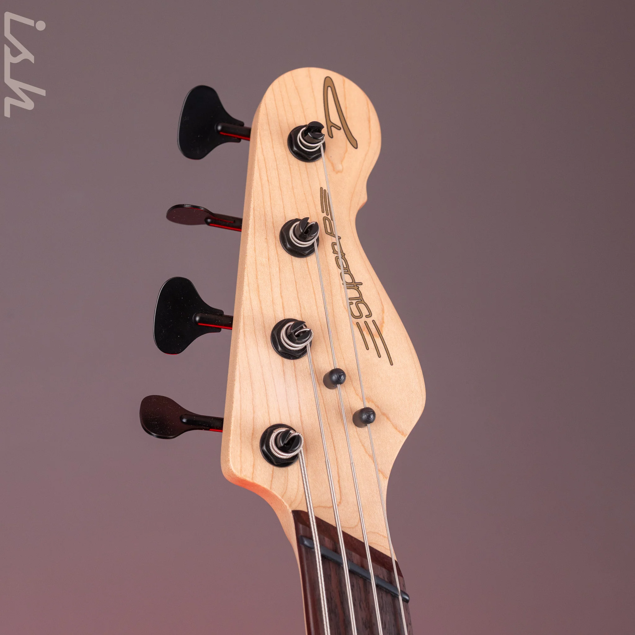 Dingwall SP1 4-String Bass Gloss Metallic Black - Image 6