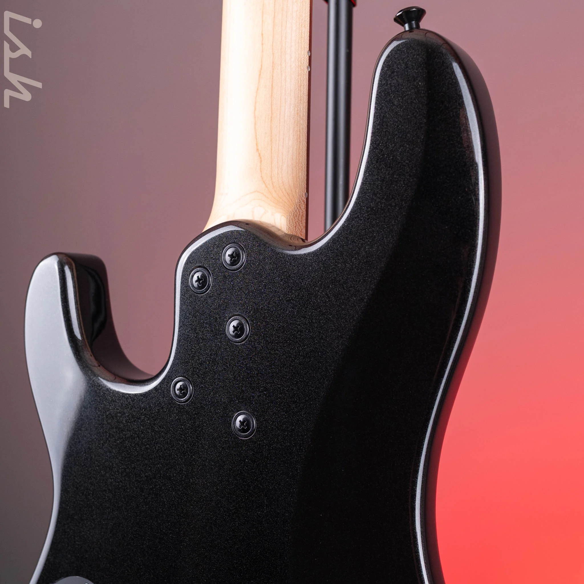 Dingwall SP1 4-String Bass Gloss Metallic Black - Image 9