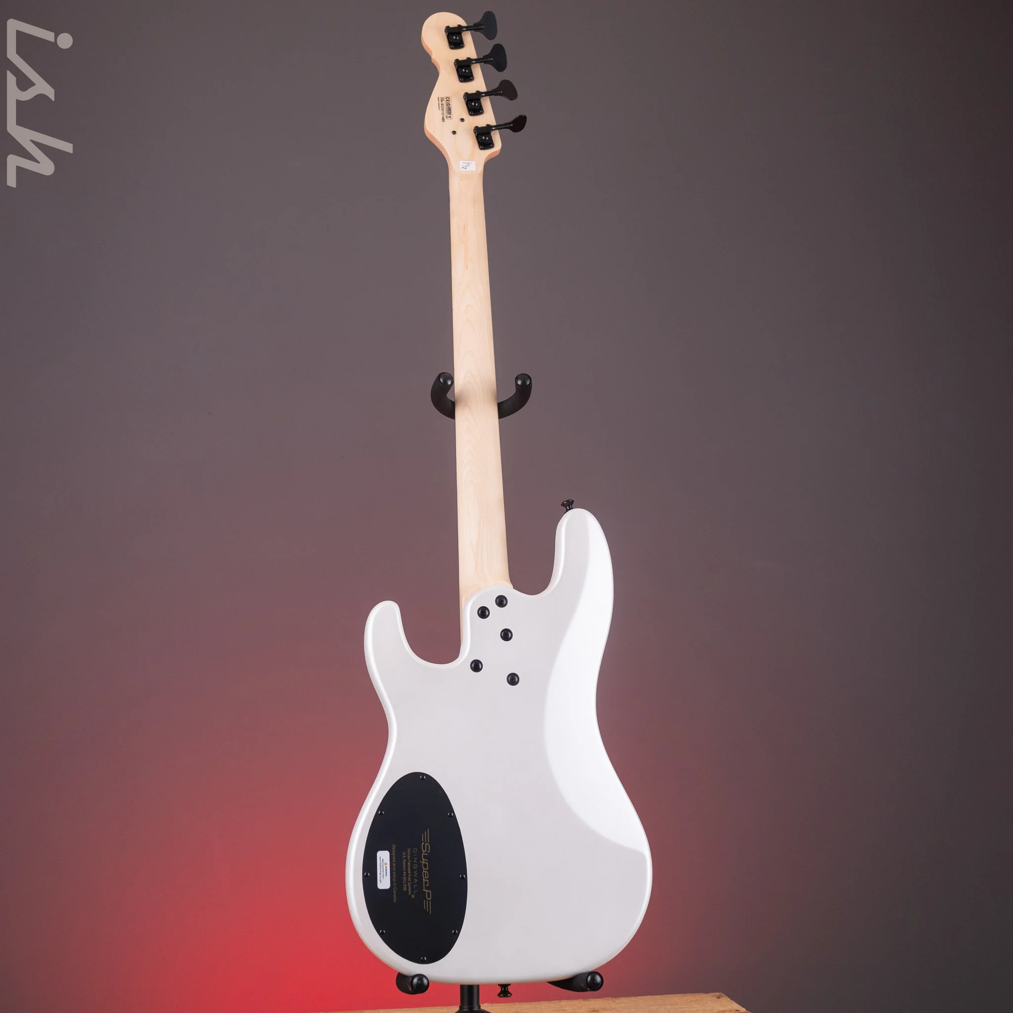 Dingwall SP1 4-String Bass Matte Ducati Pearl White - Image 7