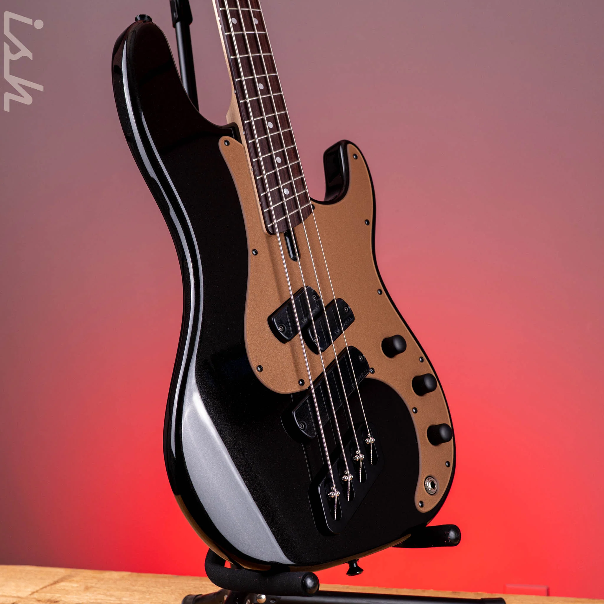 Dingwall SP1 4-String Bass Metallic Black - Image 3