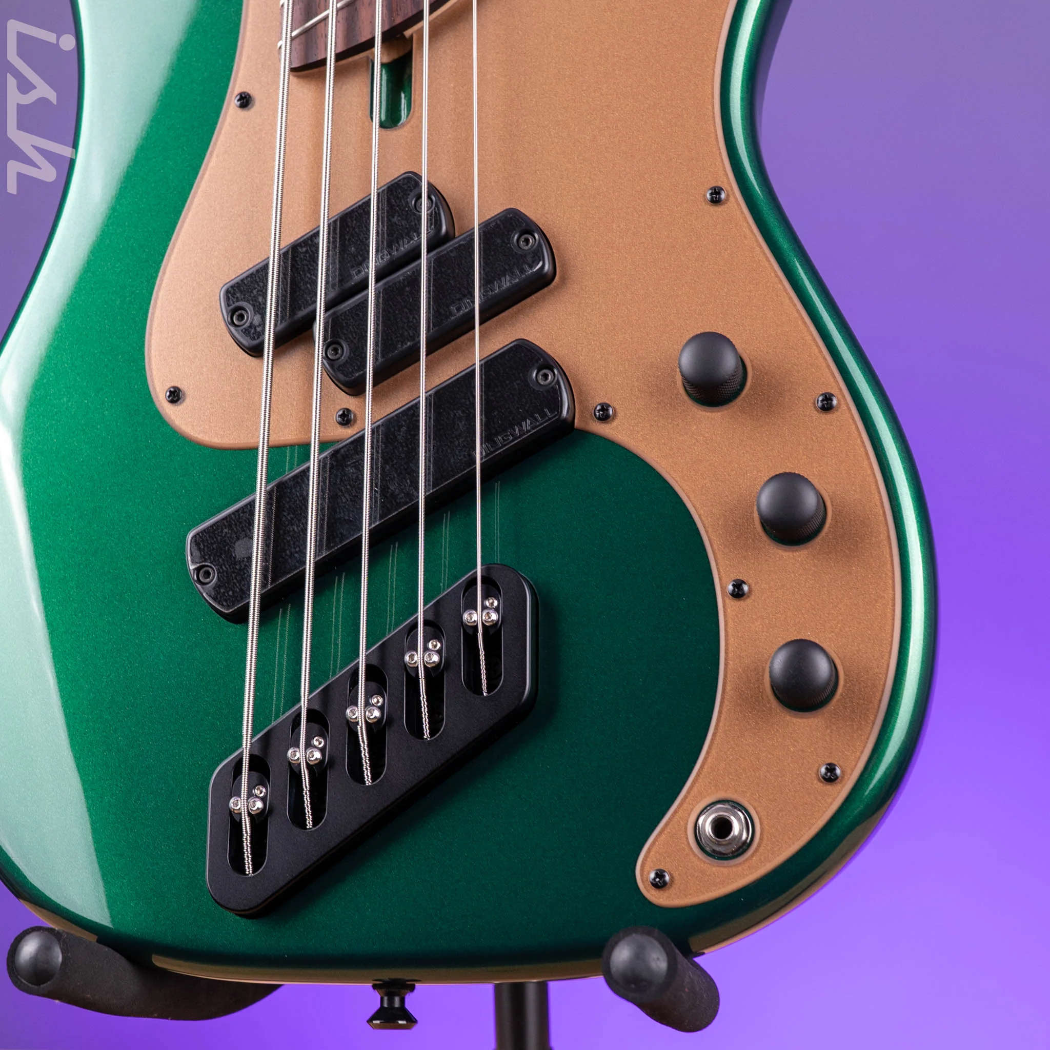 Dingwall SP1 5-String Bass Dark Candy Green - Image 5