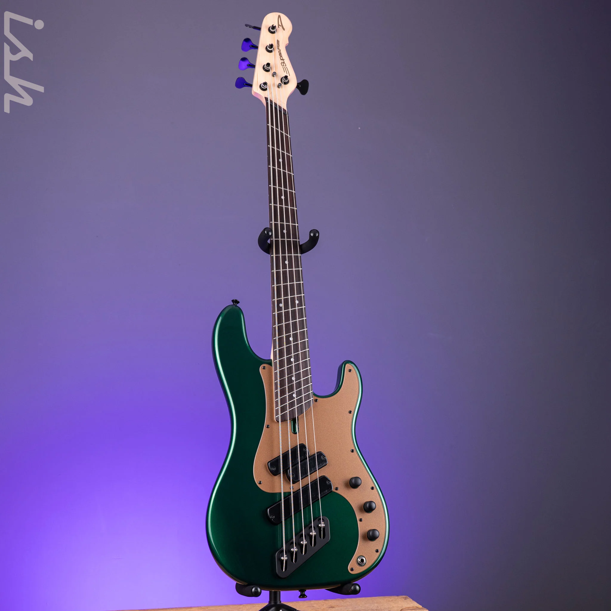 Dingwall SP1 5-String Bass Dark Candy Green - Image 2