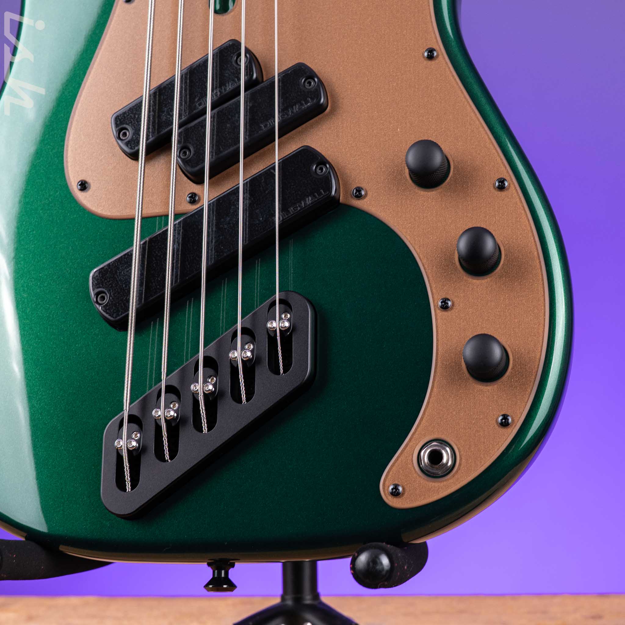 Dingwall SP1 5-String Bass Dark Candy Green - Image 5