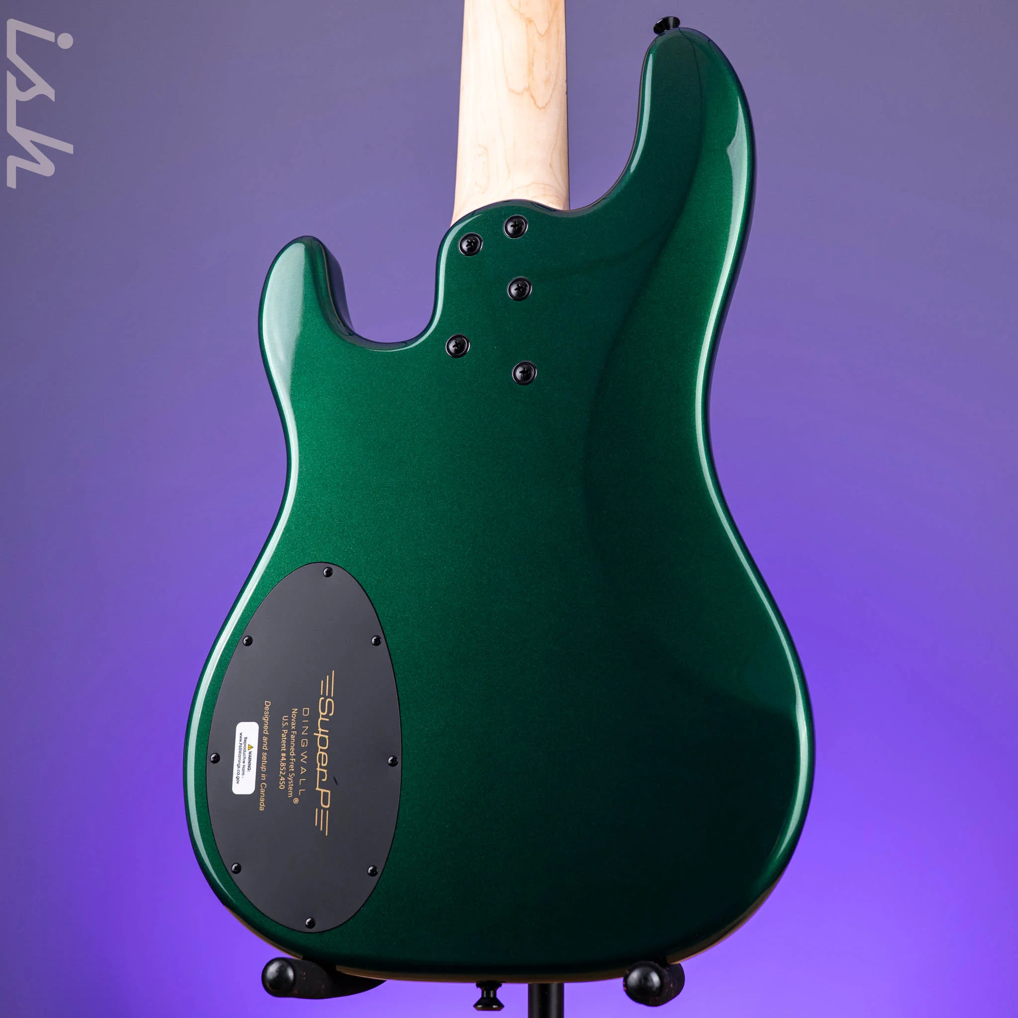 Dingwall SP1 5-String Bass Dark Candy Green - Image 8