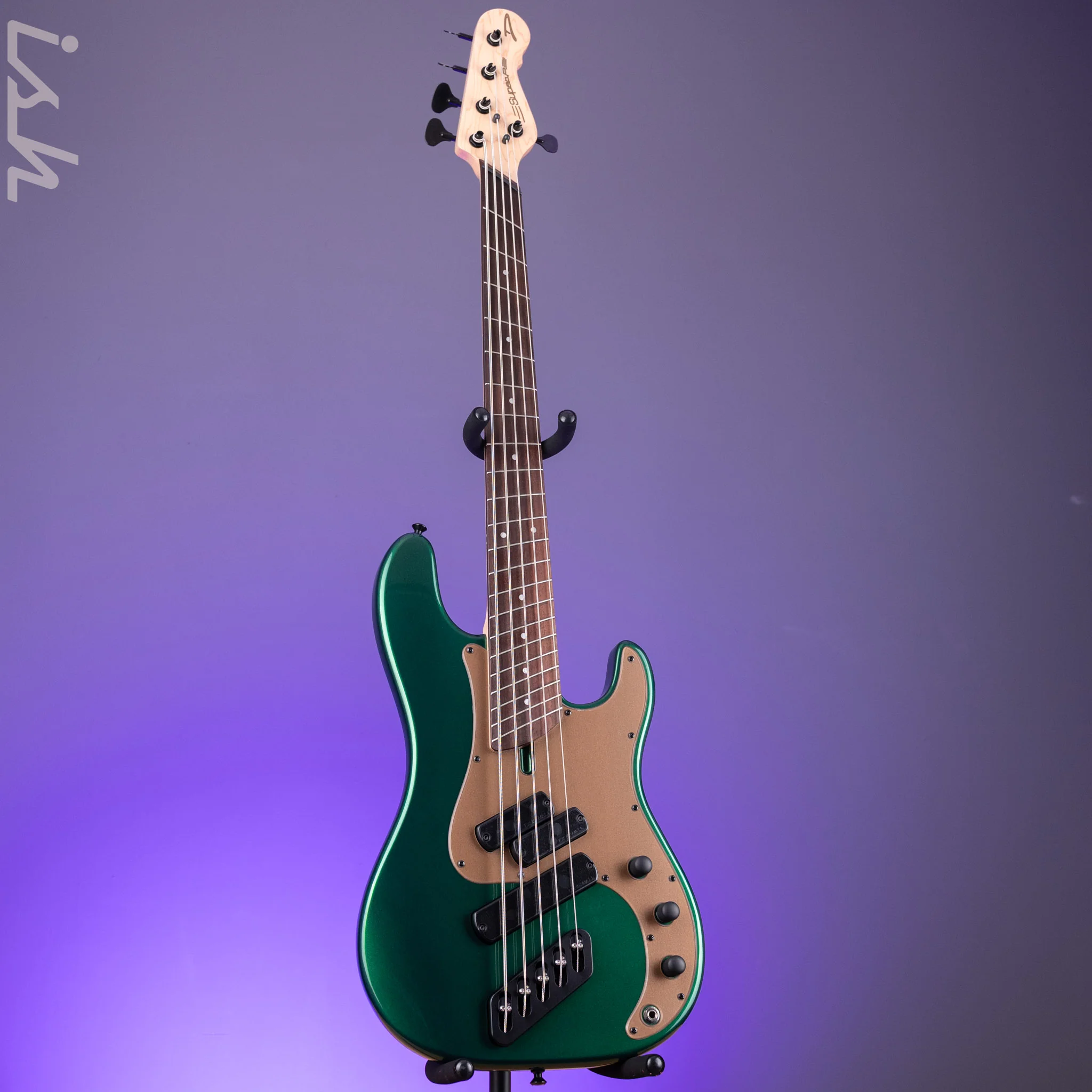 Dingwall SP1 5-String Bass Dark Candy Green Gloss - Image 2