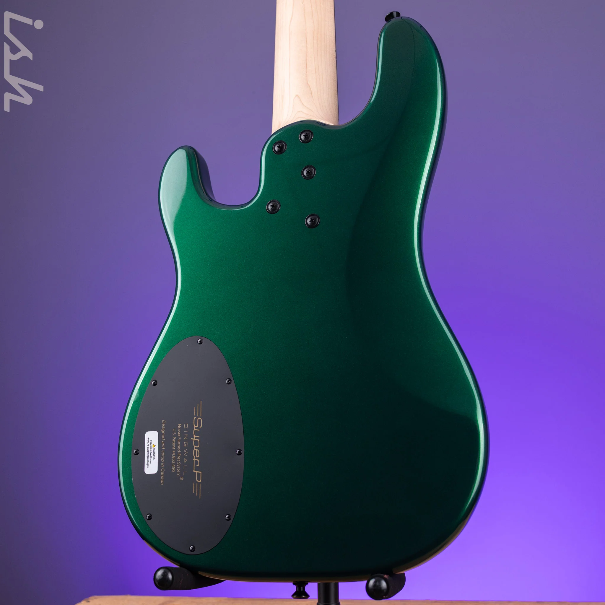Dingwall SP1 5-String Bass Dark Candy Green Gloss - Image 8