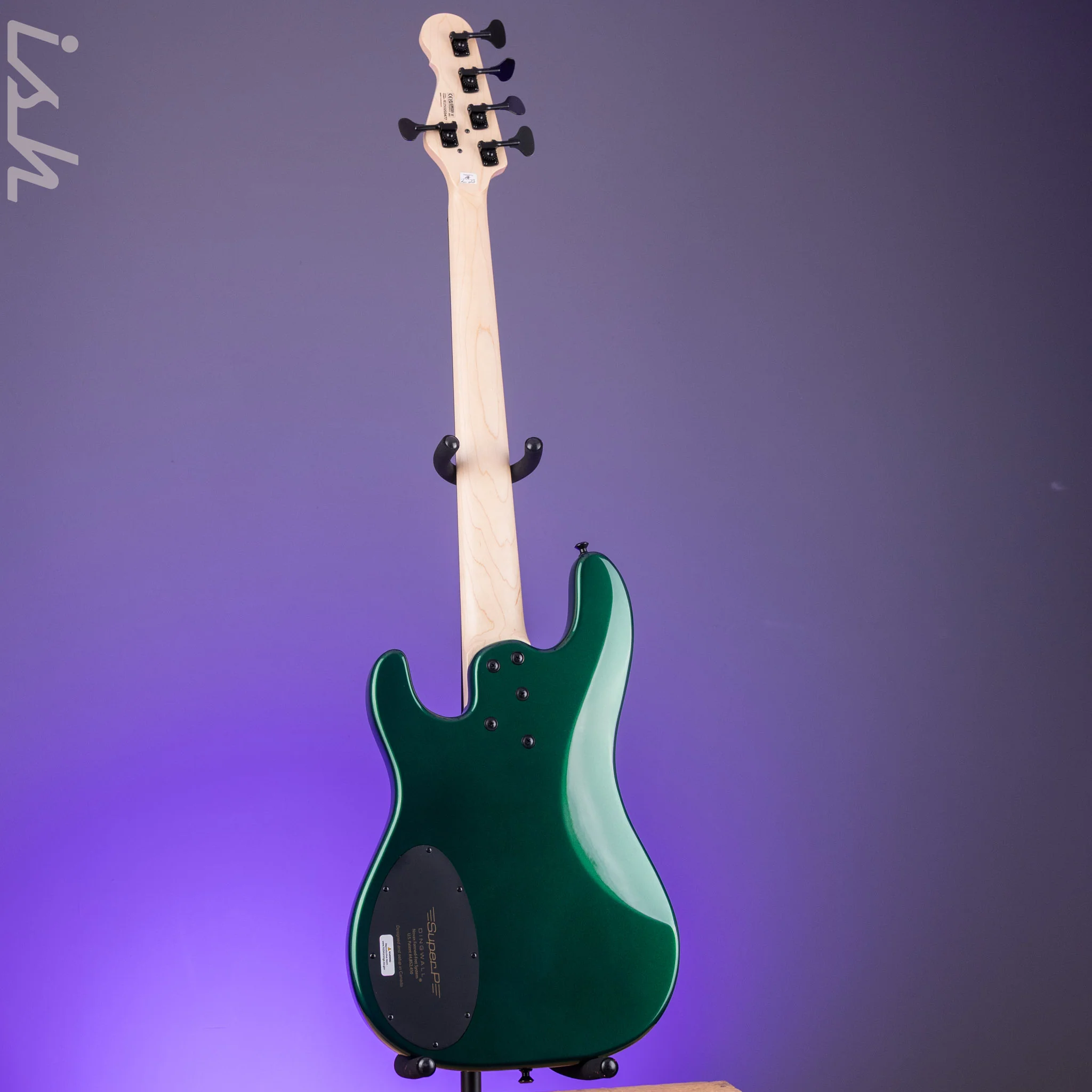 Dingwall SP1 5-String Bass Dark Candy Green Gloss - Image 7