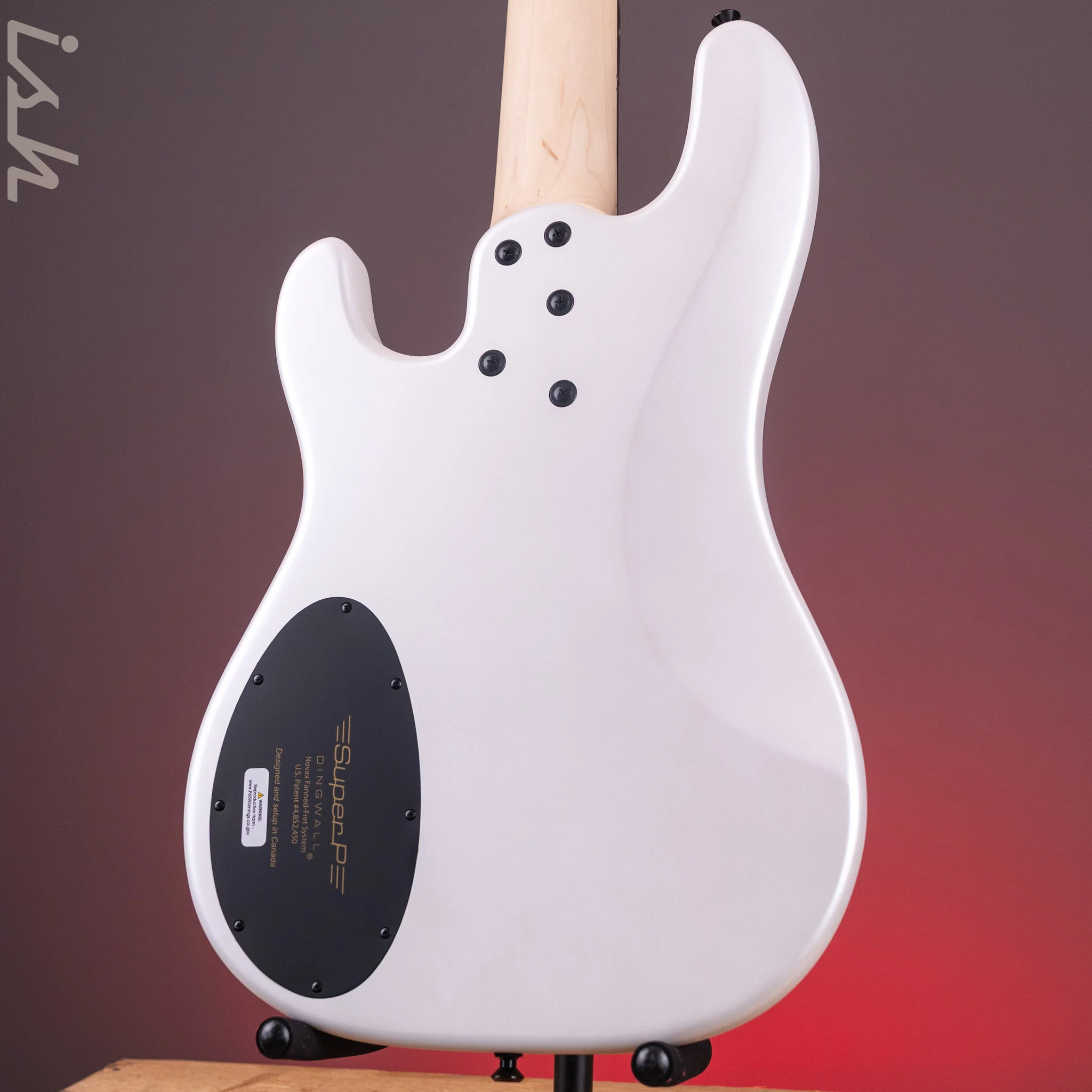 Dingwall SP1 5-String Bass Matte Ducati Pearl White - Image 8