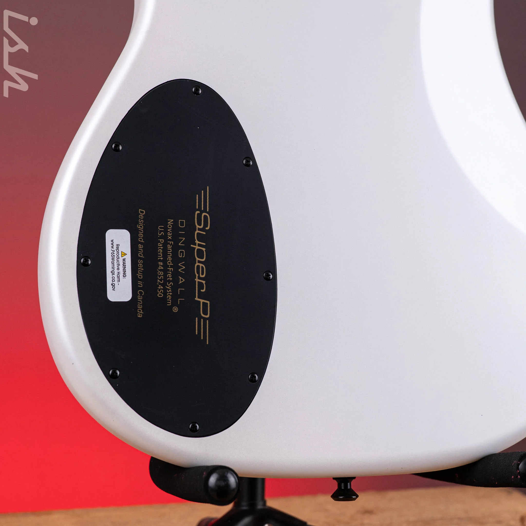 Dingwall SP1 5-String Bass Ducati White - Image 10
