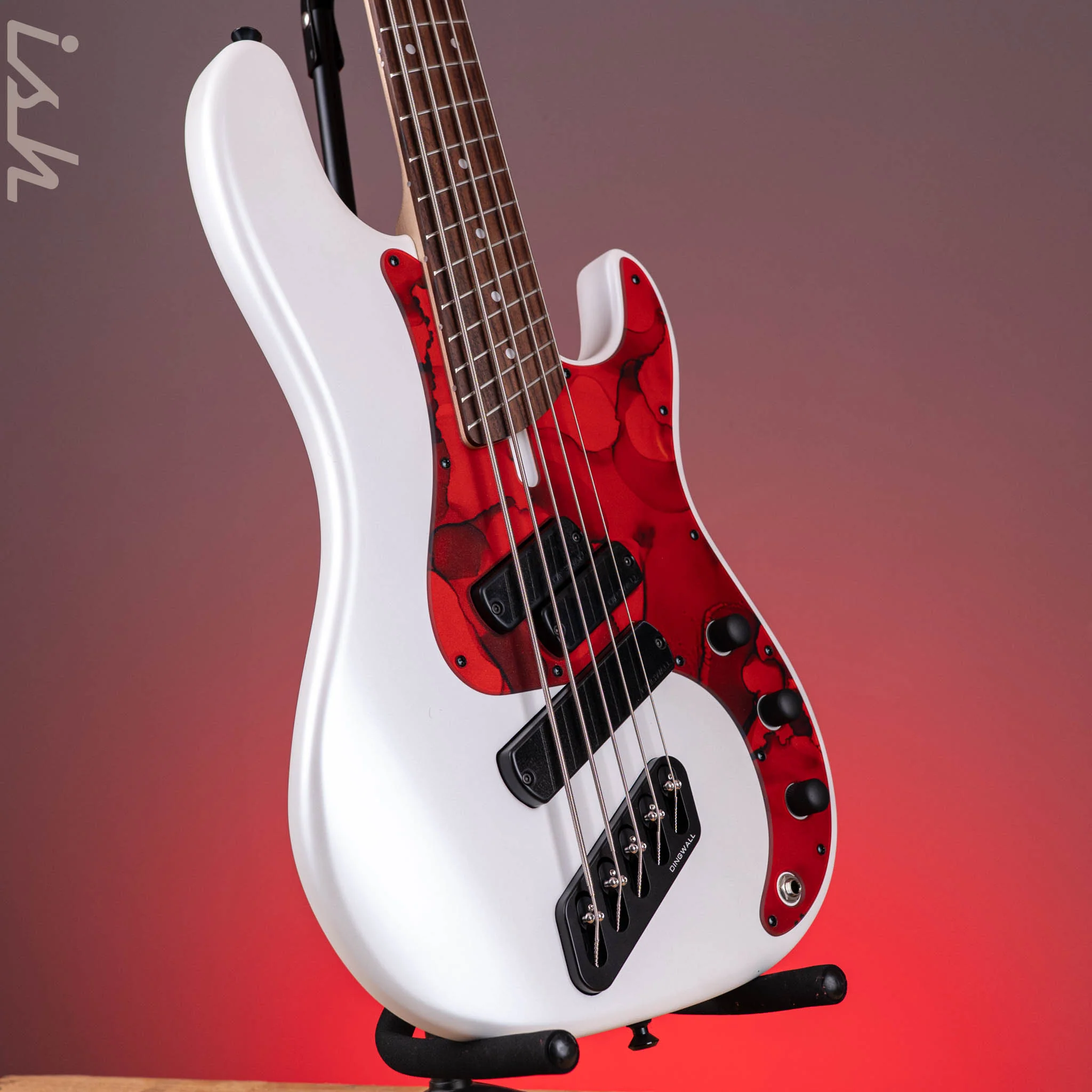 Dingwall SP1 5-String Bass Ducati White - Image 3