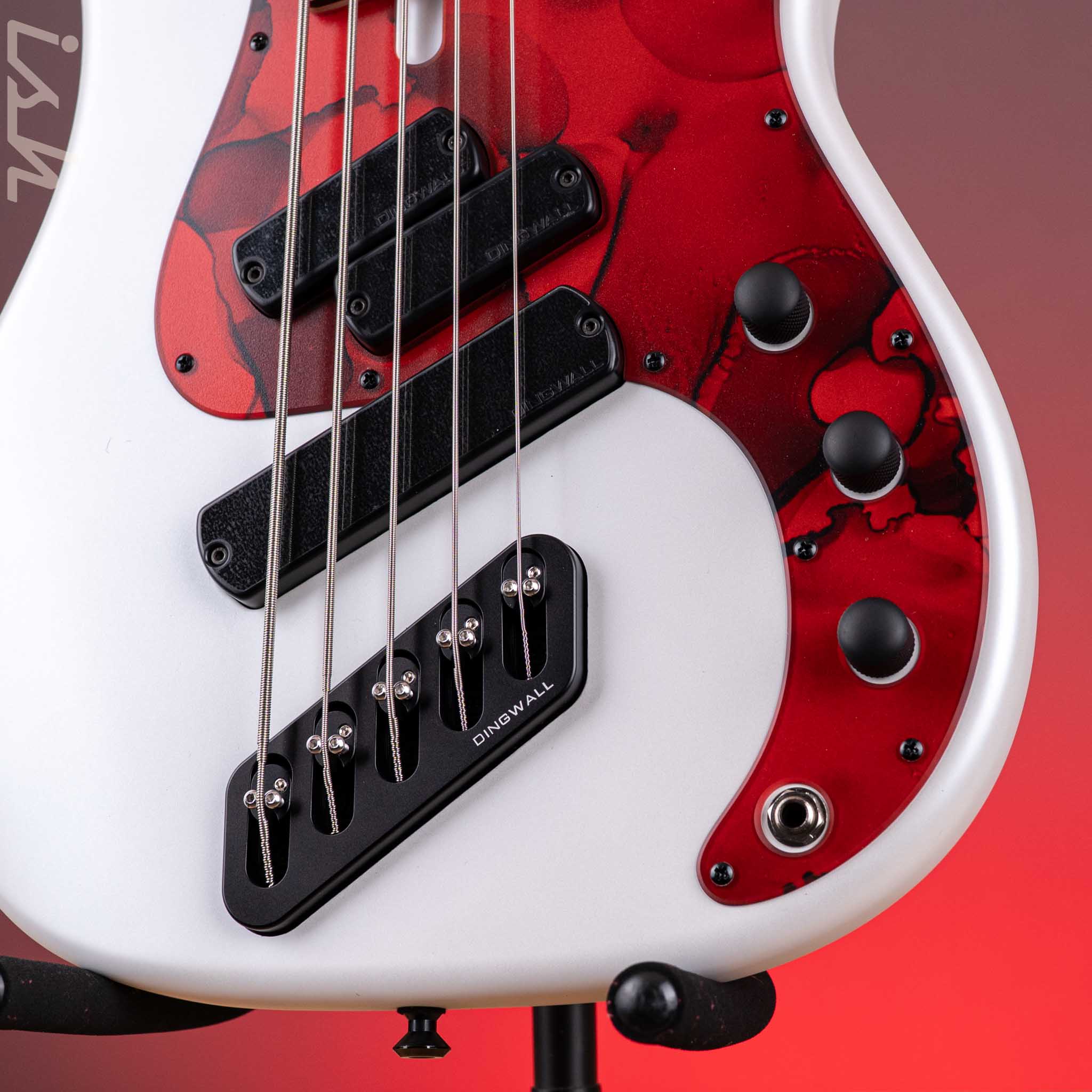 Dingwall SP1 5-String Bass Ducati White - Image 5
