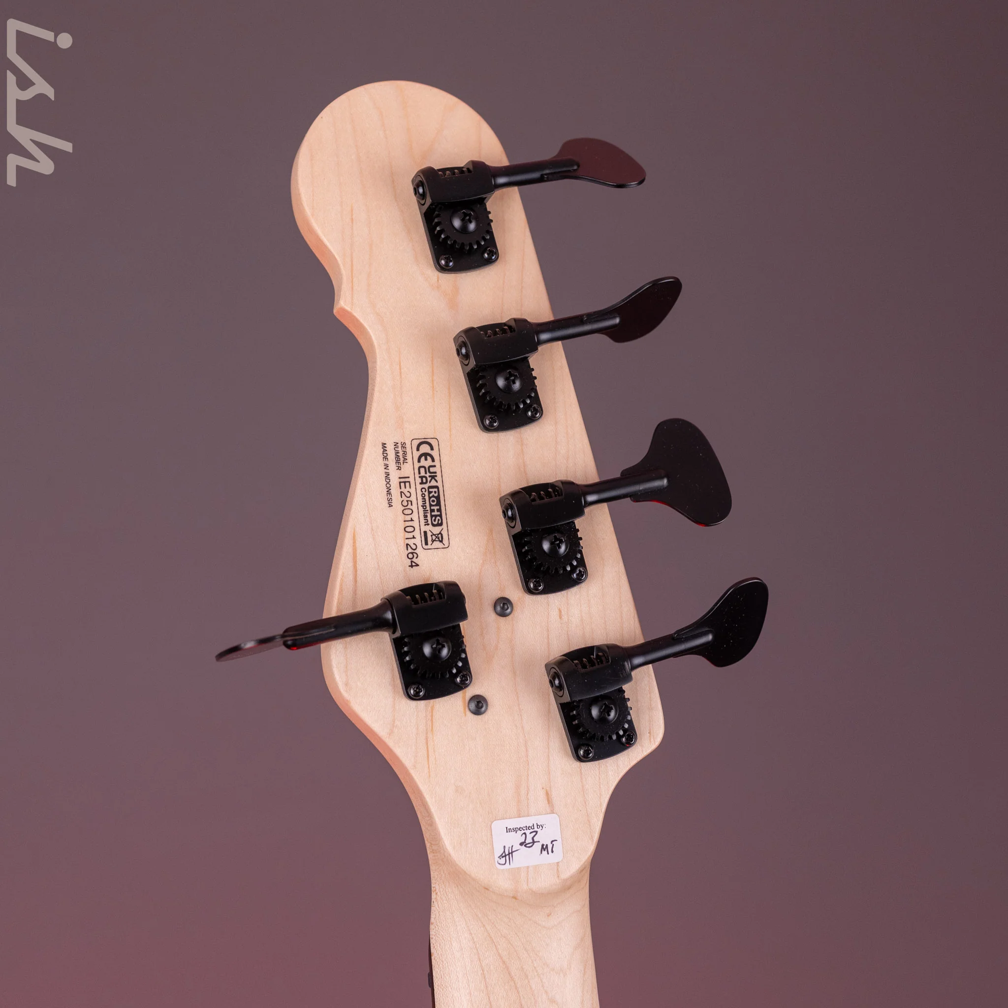 Dingwall SP1 5-String Bass Gloss Metallic Black - Image 11