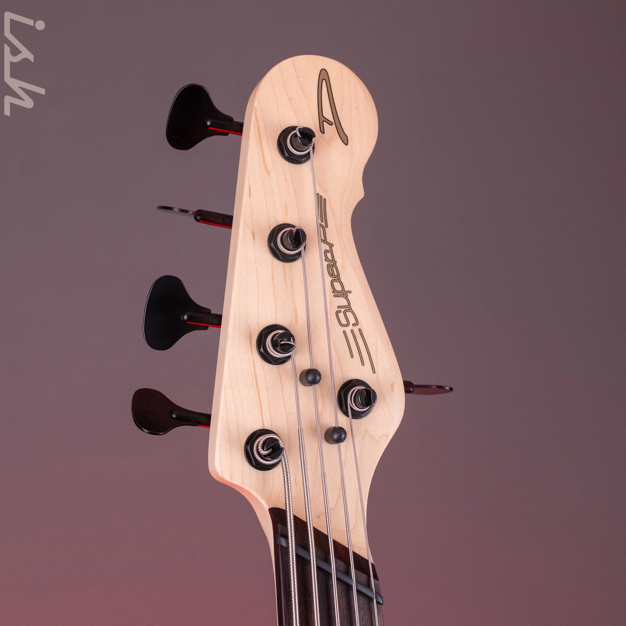 Dingwall SP1 5-String Bass Gloss Metallic Black - Image 6