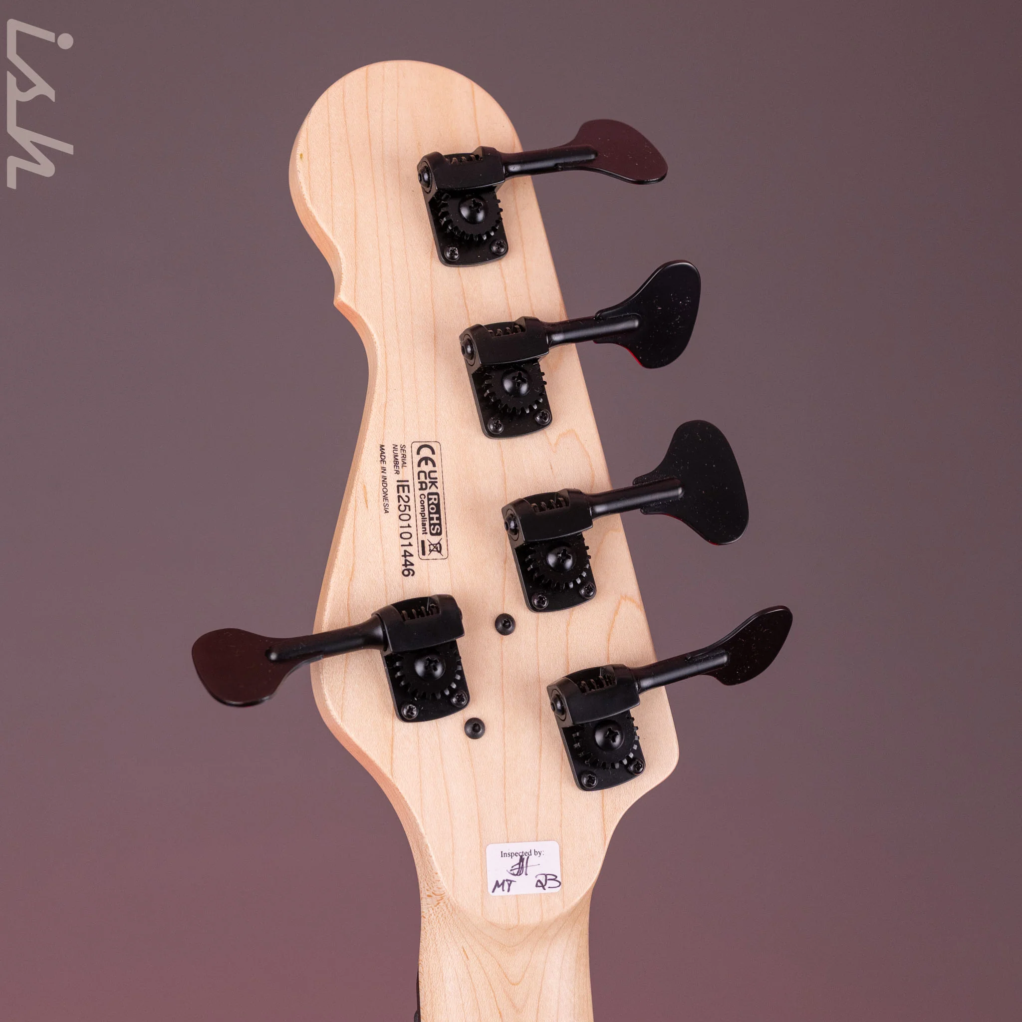 Dingwall SP1 5-String Bass Gloss Metallic Black - Image 11
