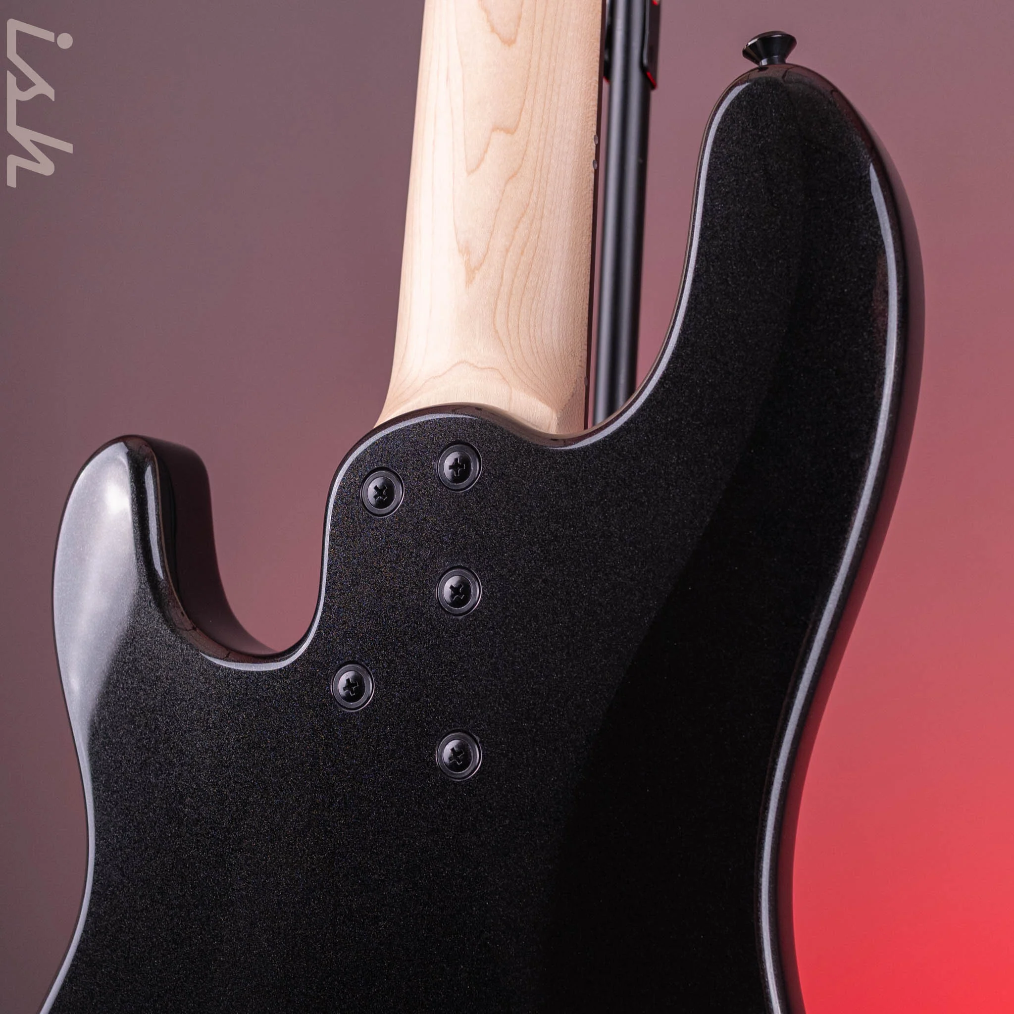 Dingwall SP1 5-String Bass Gloss Metallic Black - Image 9