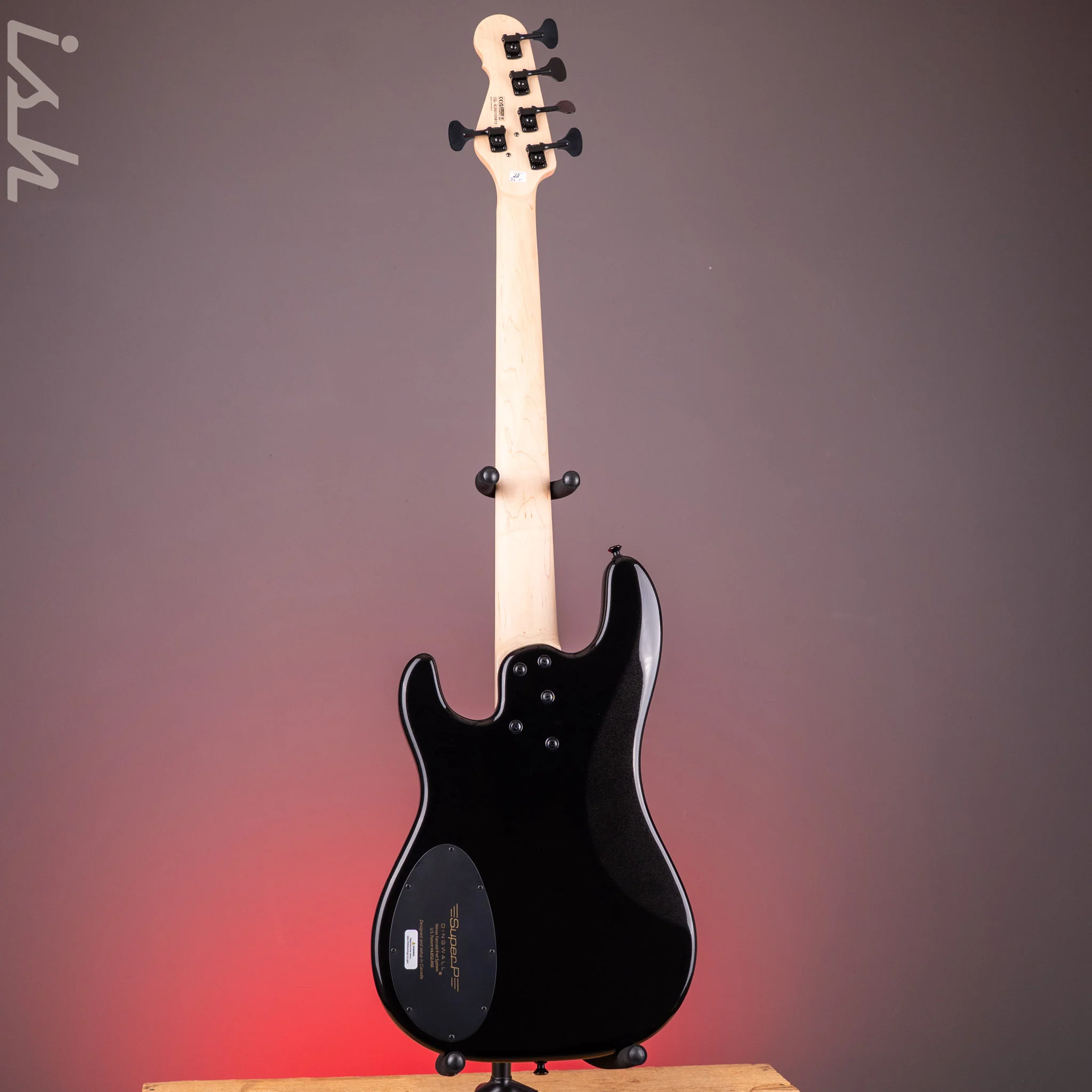Dingwall SP1 5-String Bass Gloss Metallic Black - Image 8