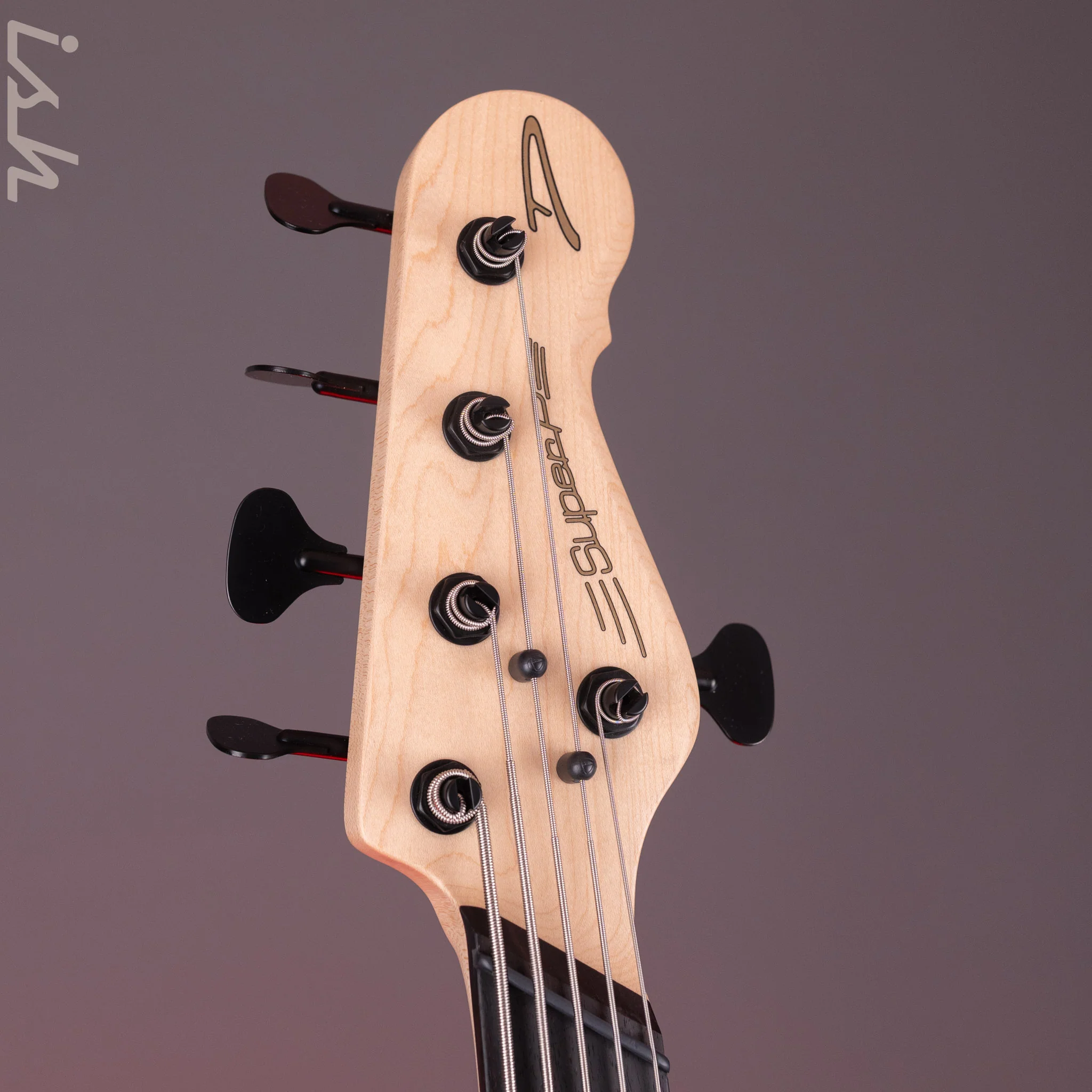 Dingwall SP1 5-String Bass Gloss Metallic Black - Image 6