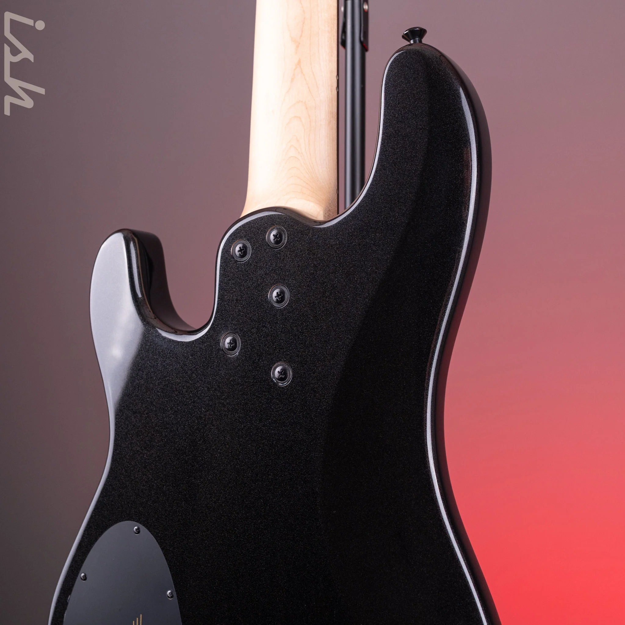 Dingwall SP1 5-String Bass Gloss Metallic Black - Image 9