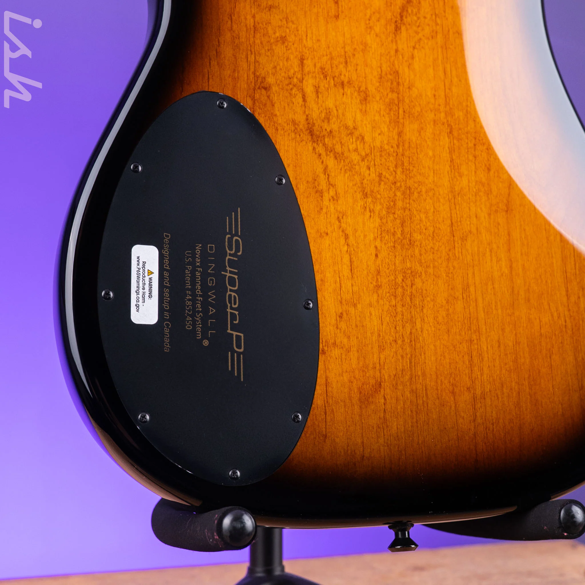 Dingwall SP1 5-String Bass Gloss Vintageburst - Image 10