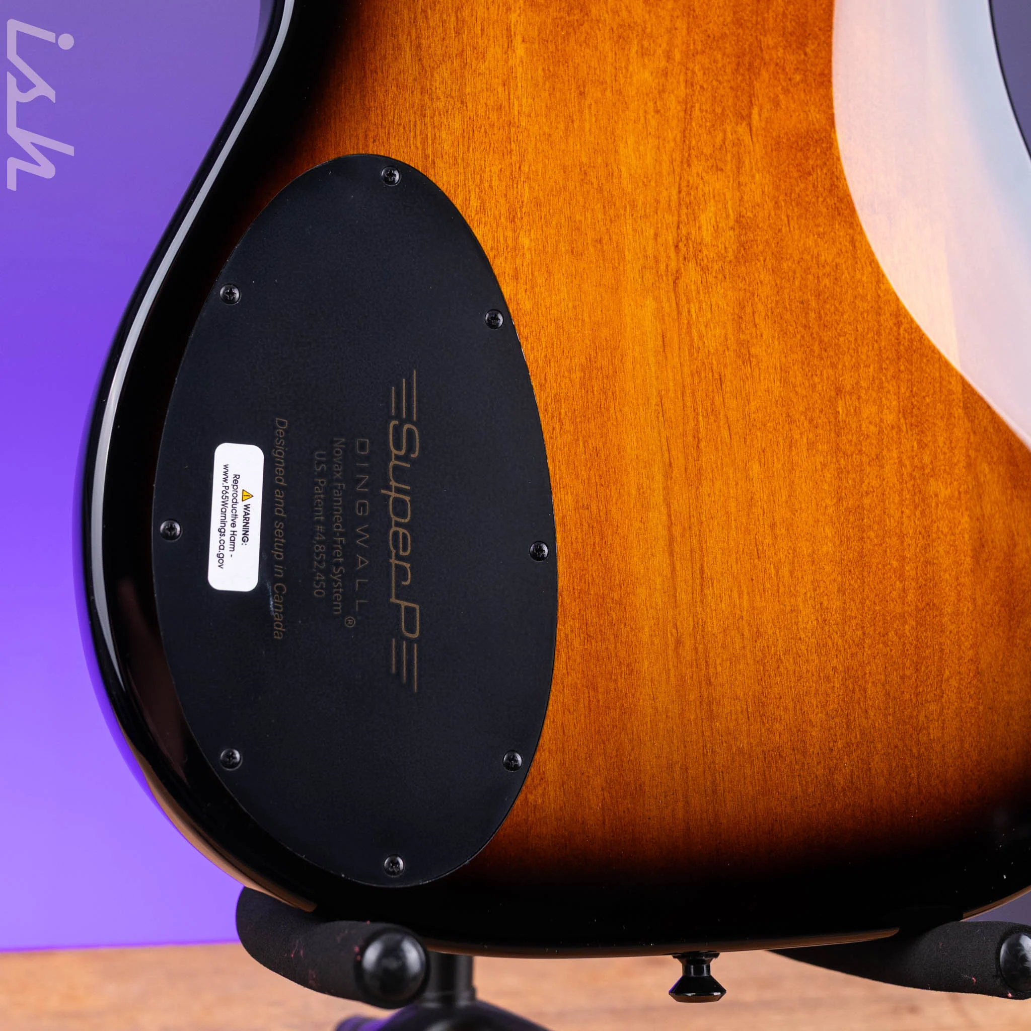 Dingwall SP1 5-String Bass Gloss Vintageburst - Image 10