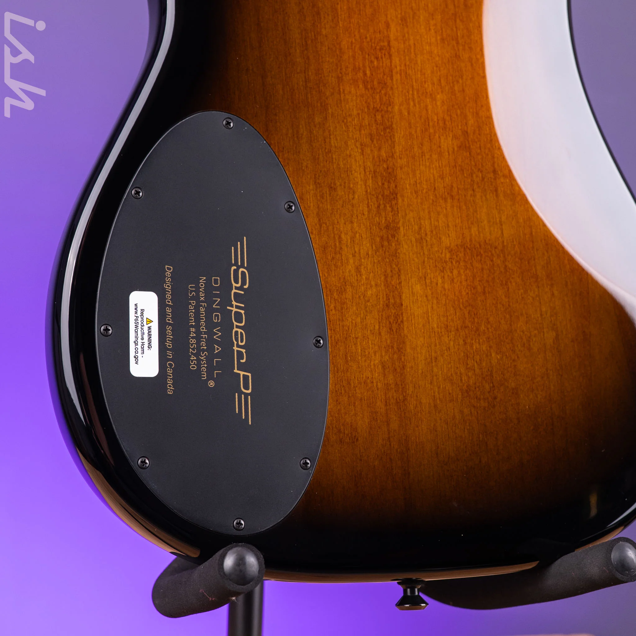 Dingwall SP1 5-String Bass Vintageburst - Image 11