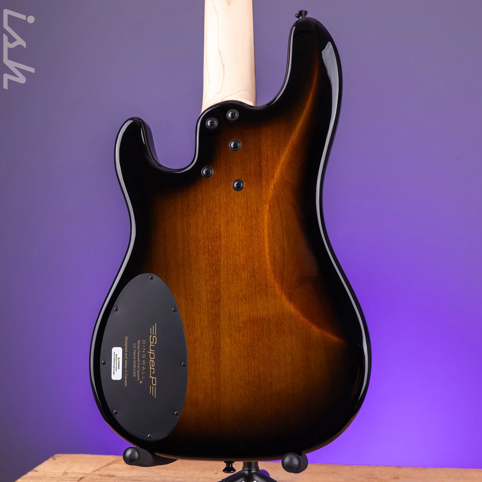 Dingwall SP1 5-String Bass Vintageburst - Image 9