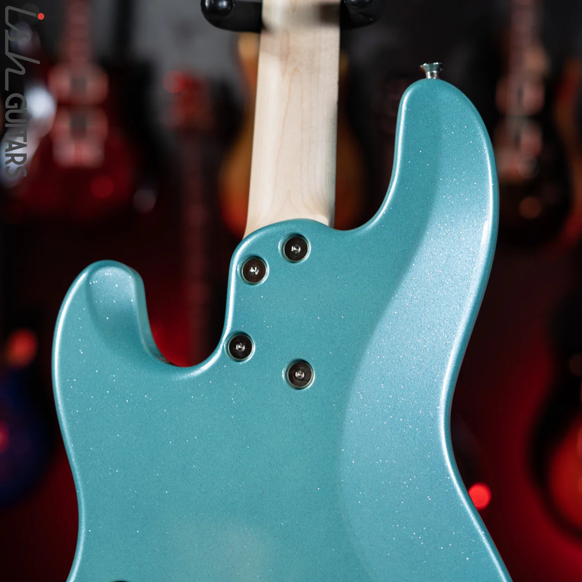 Dingwall Super J 4-String Bass Ocean Turquoise Sparkle Gloss - Image 8