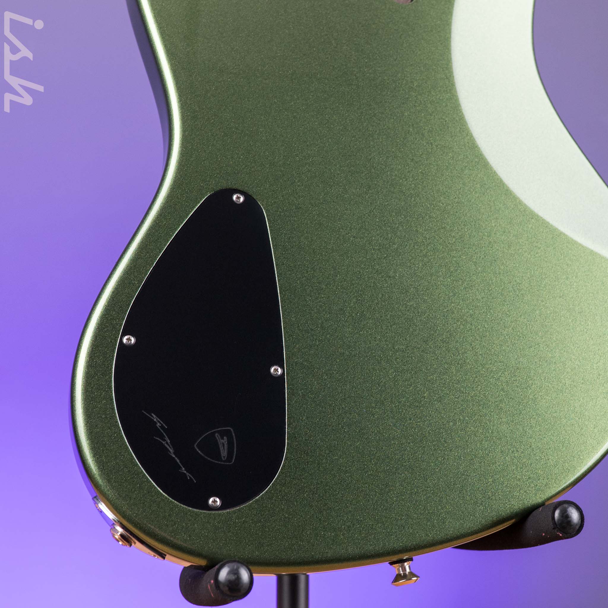 Dingwall Super J 5-string Fretless Metallic Green - Image 10