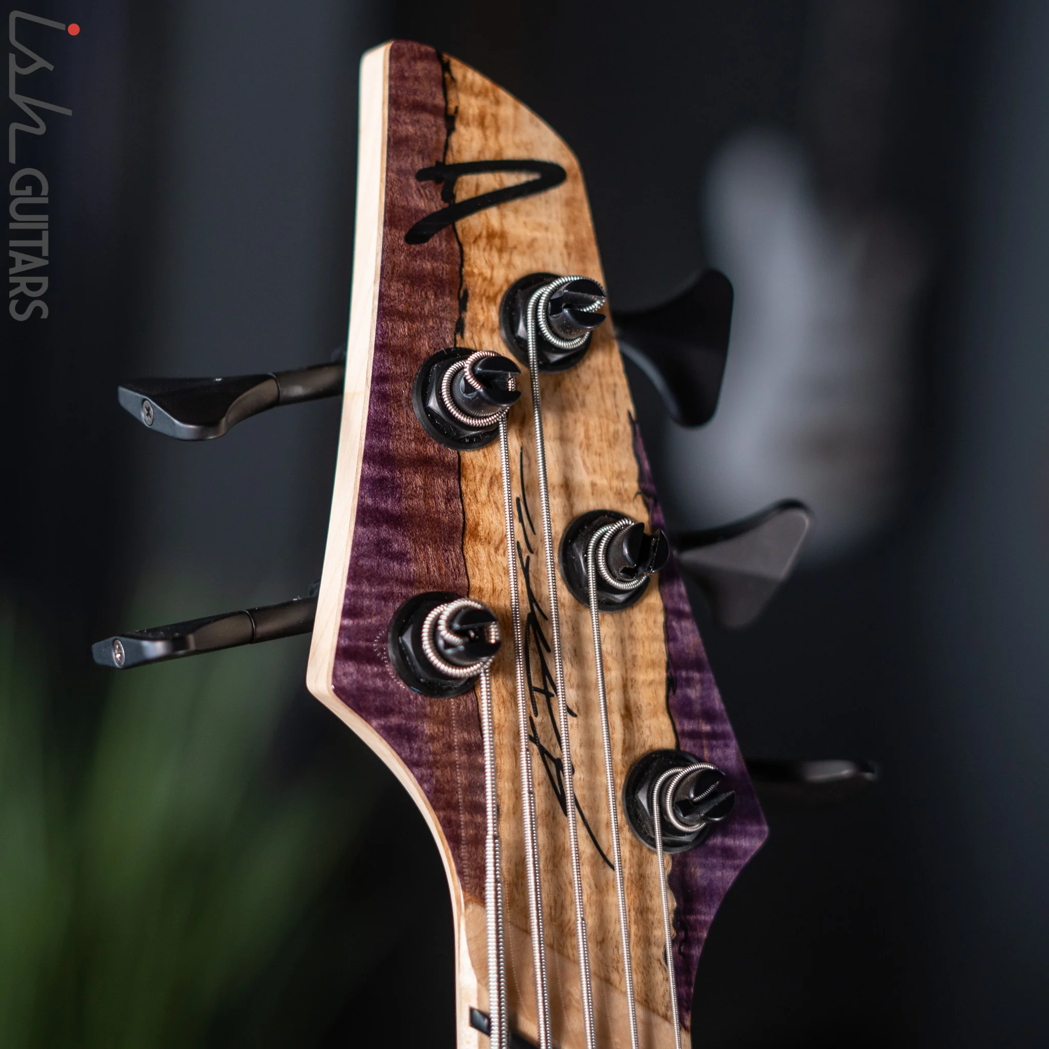 Dingwall Z3 5-String Bass Spalted Maple Purple Canyon Gloss Finish - Image 9