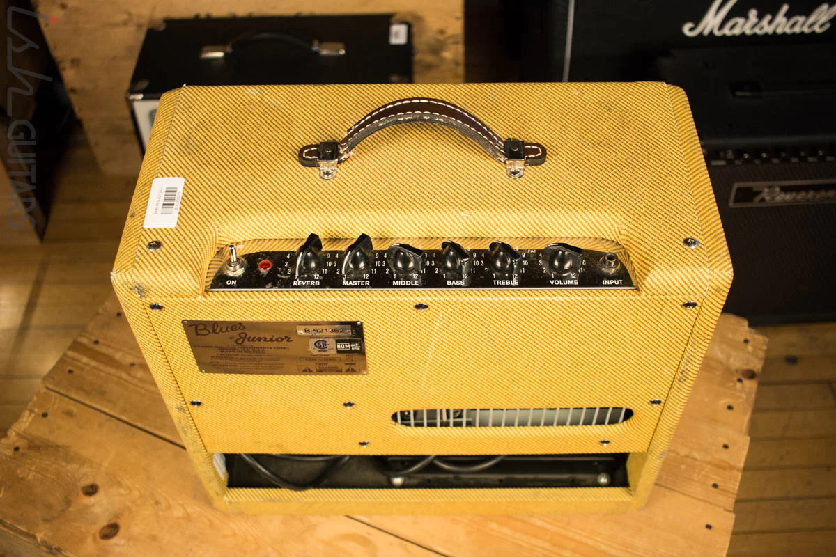 Fender Blues Junior Jr. Tweed Tube Amplifier - Image 5